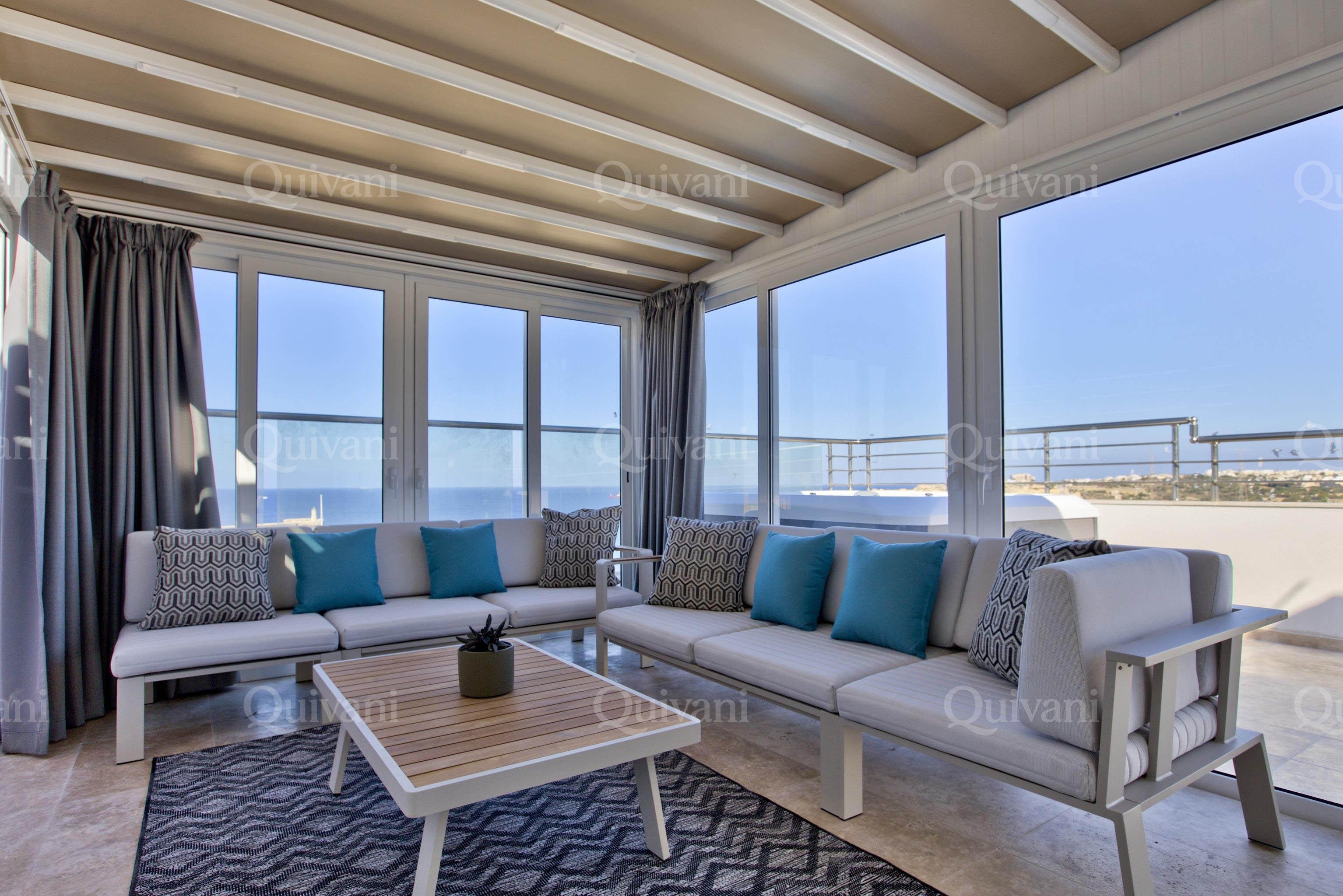 Valletta, Furnished Penthouse