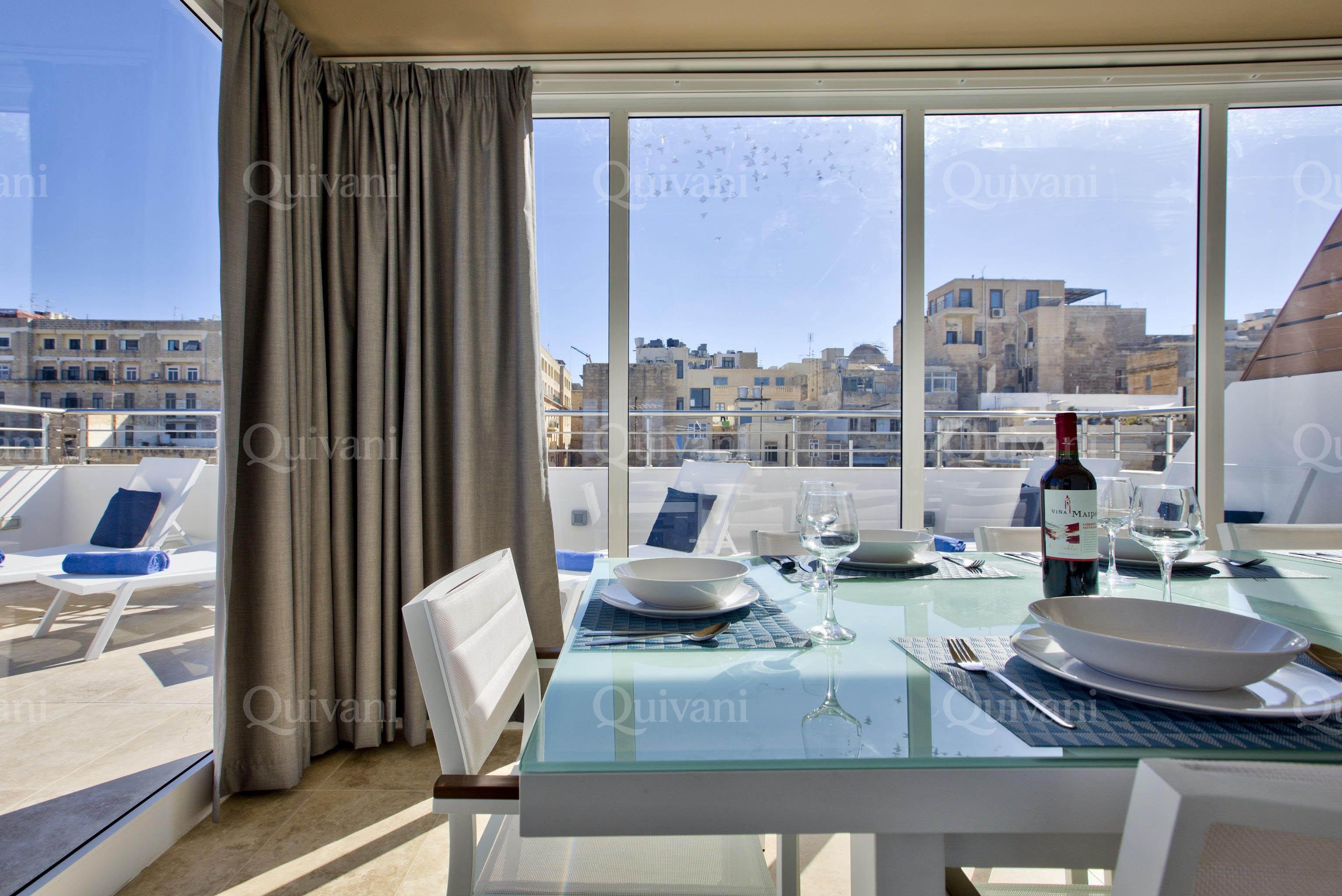 Valletta, Furnished Penthouse