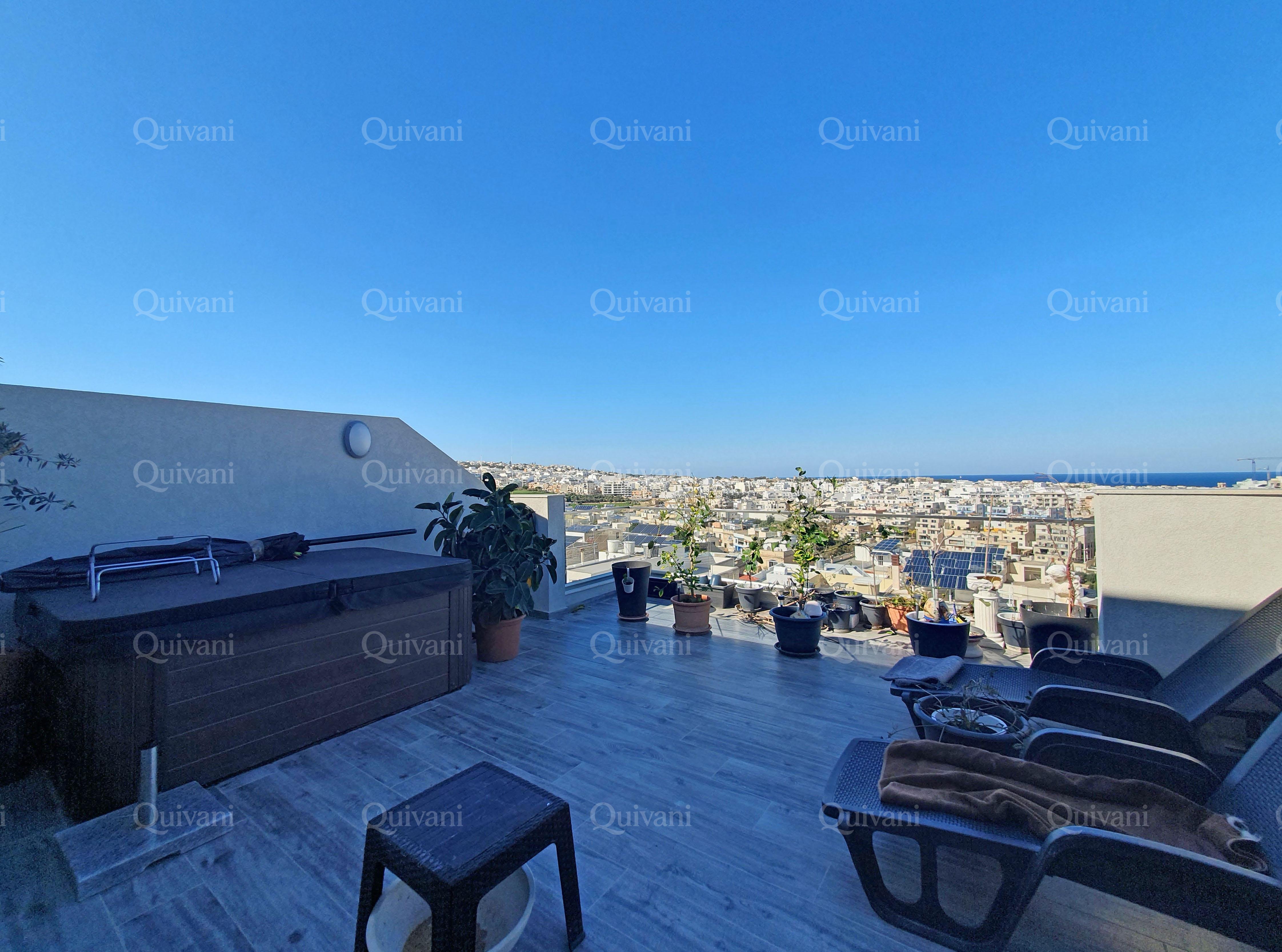 St Julians, Furnished Penthouse