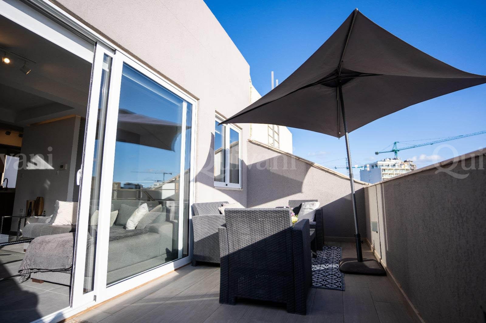 Sliema, Furnished duplex Penthouse