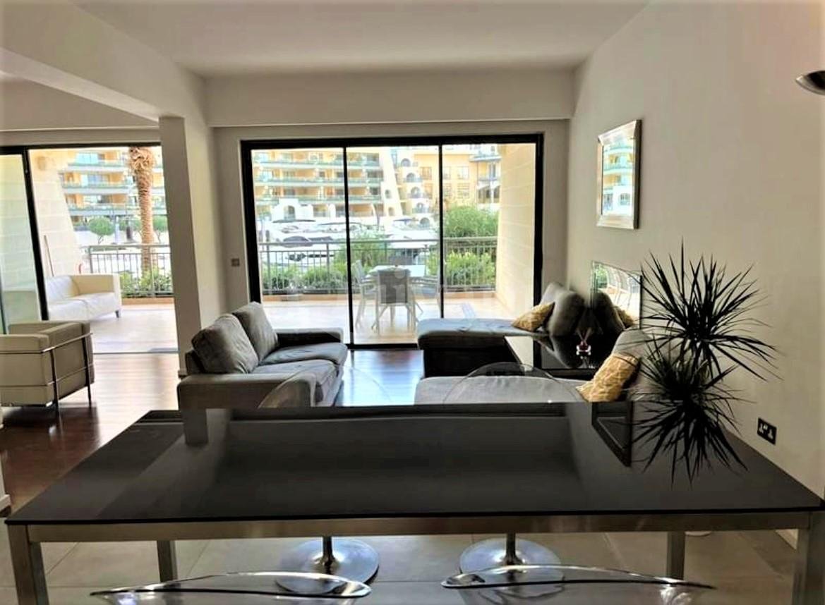 Portomaso, Furnished Apartment