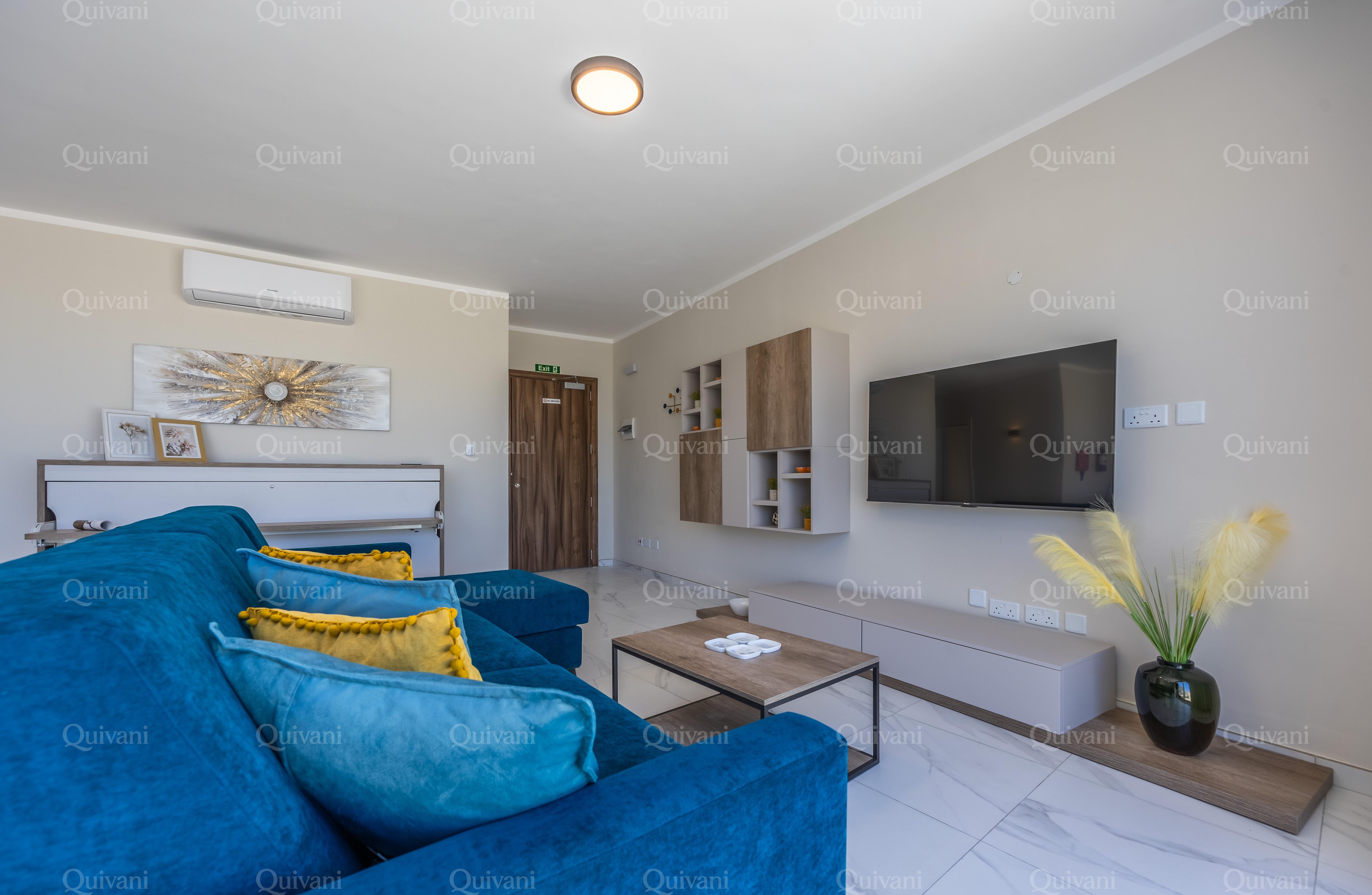 Qawra, Furnished Penthouse