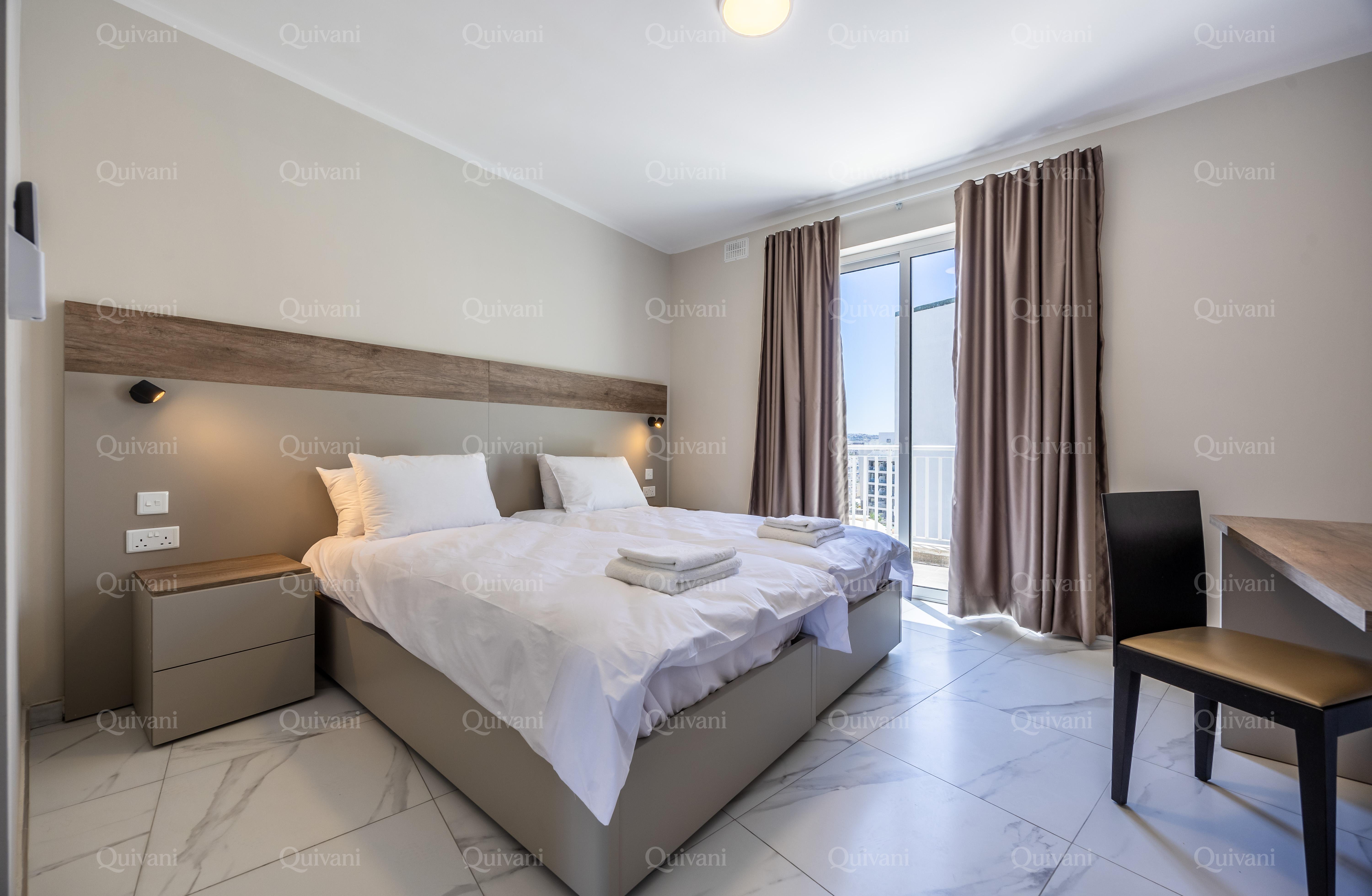 Qawra, Furnished Penthouse