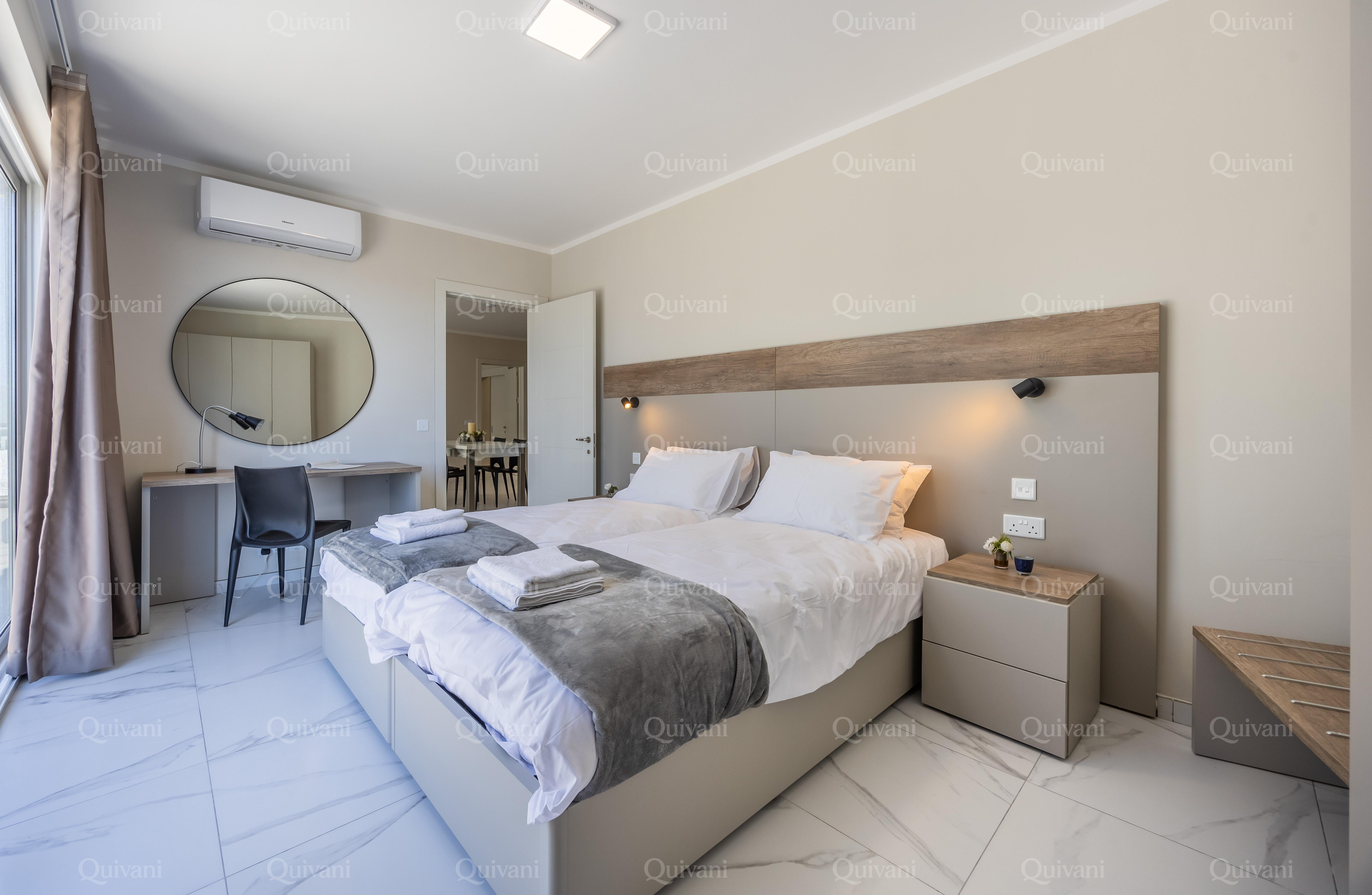 Qawra, Furnished Penthouse