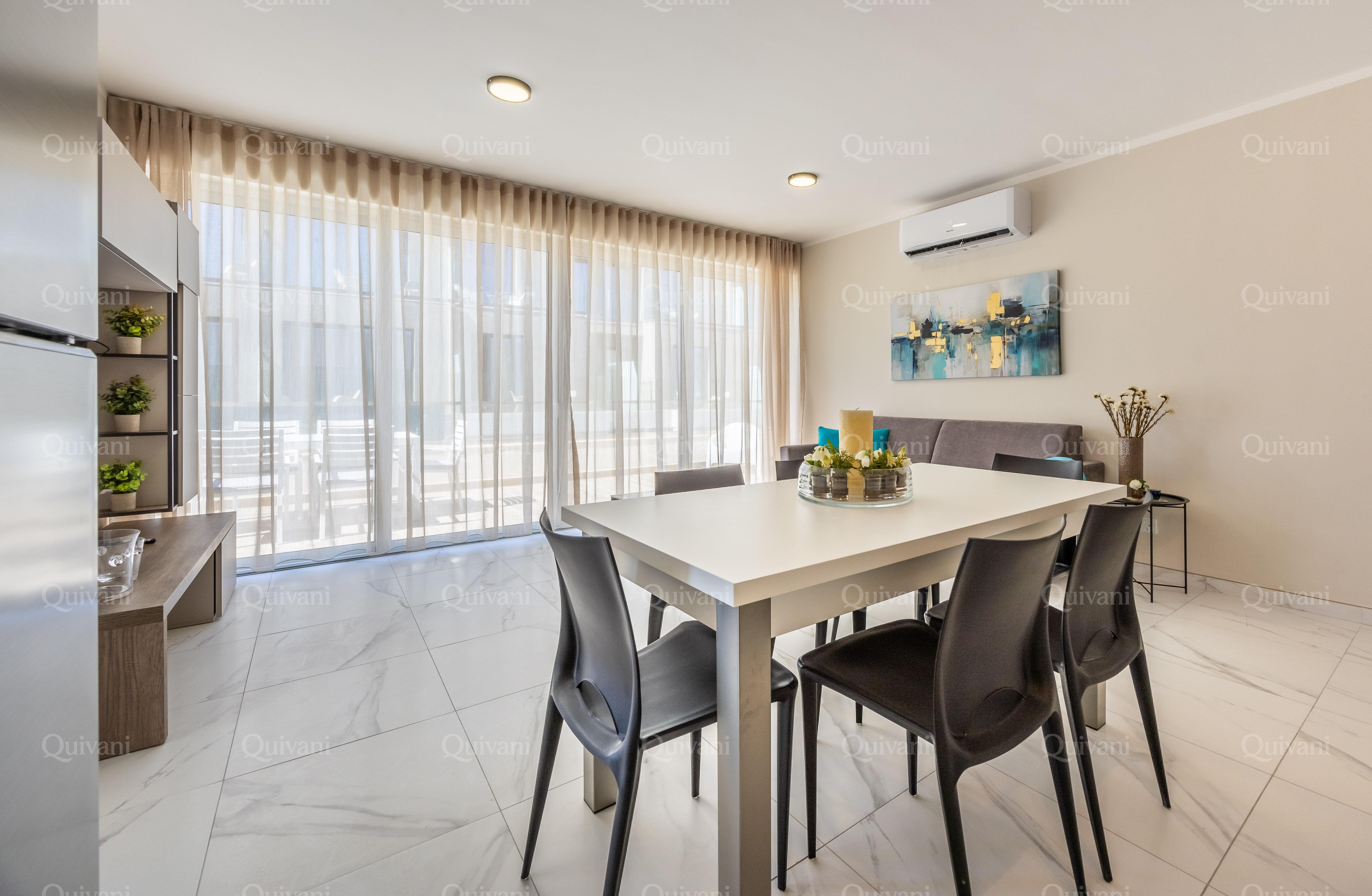 Qawra, Furnished Penthouse