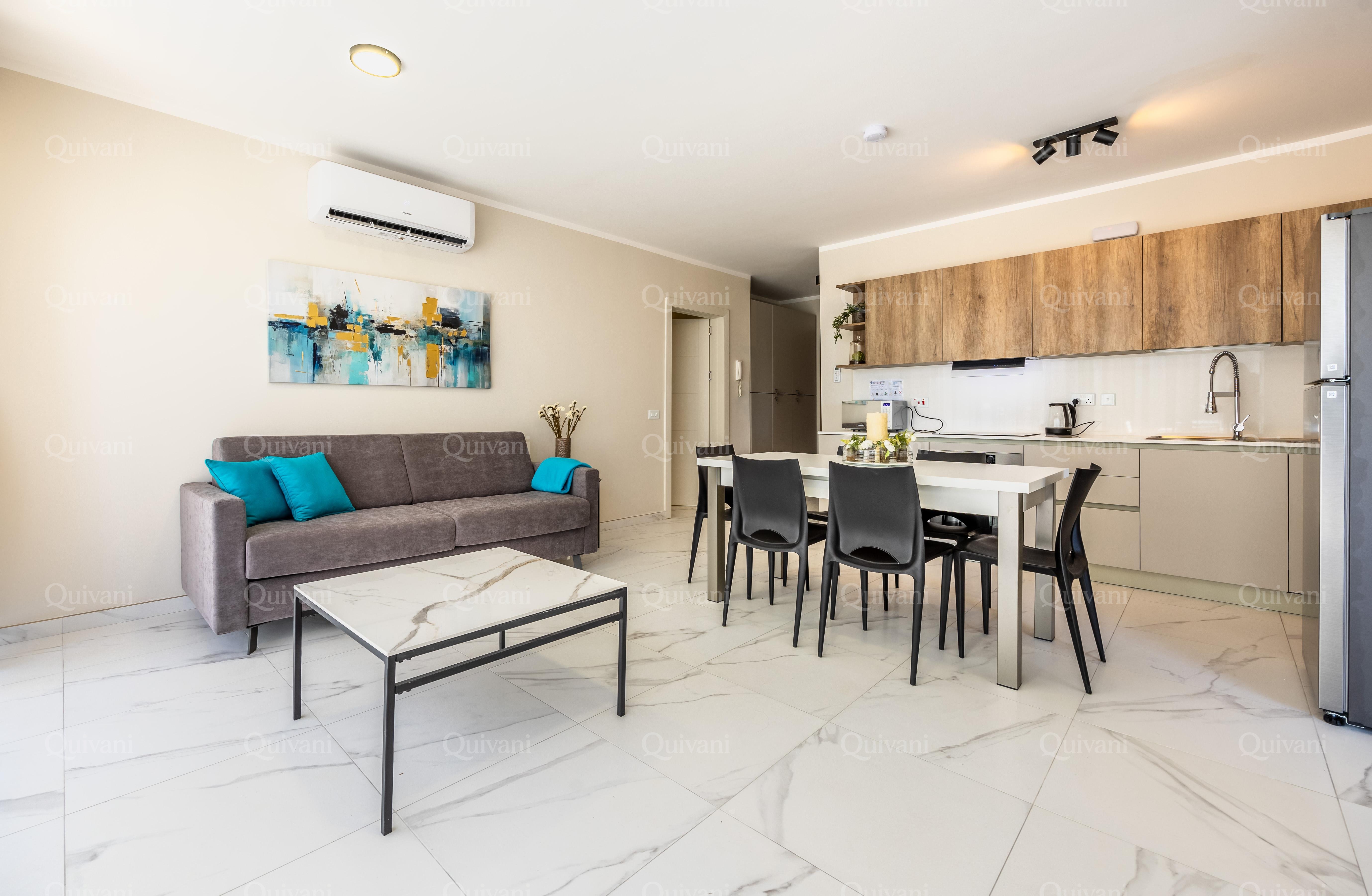 Qawra, Furnished Penthouse