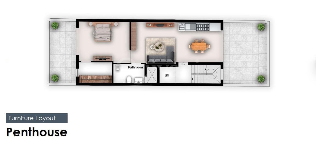 Qormi, Finished Penthouse