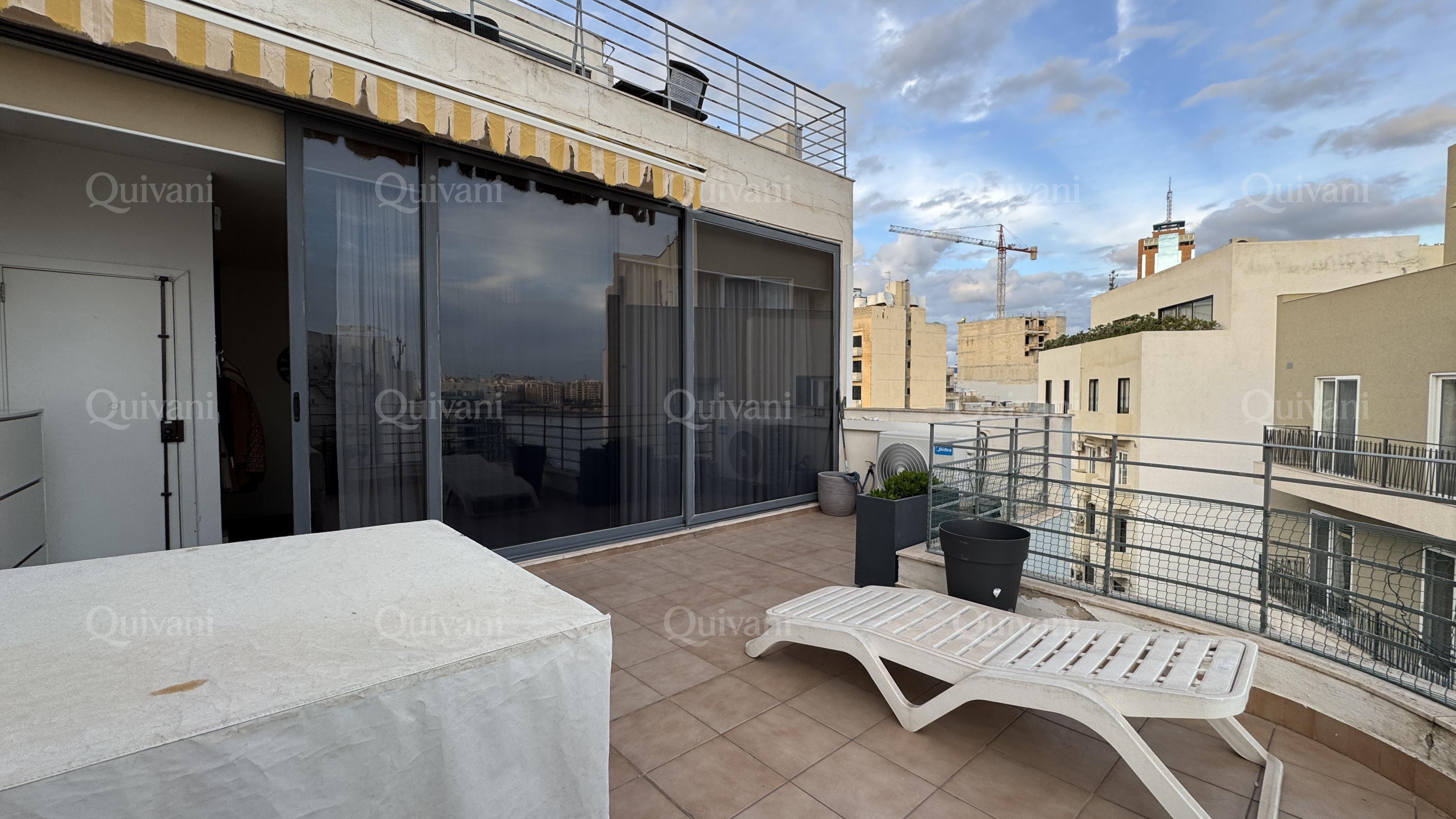 St Julians, Furnished Duplex Apartment