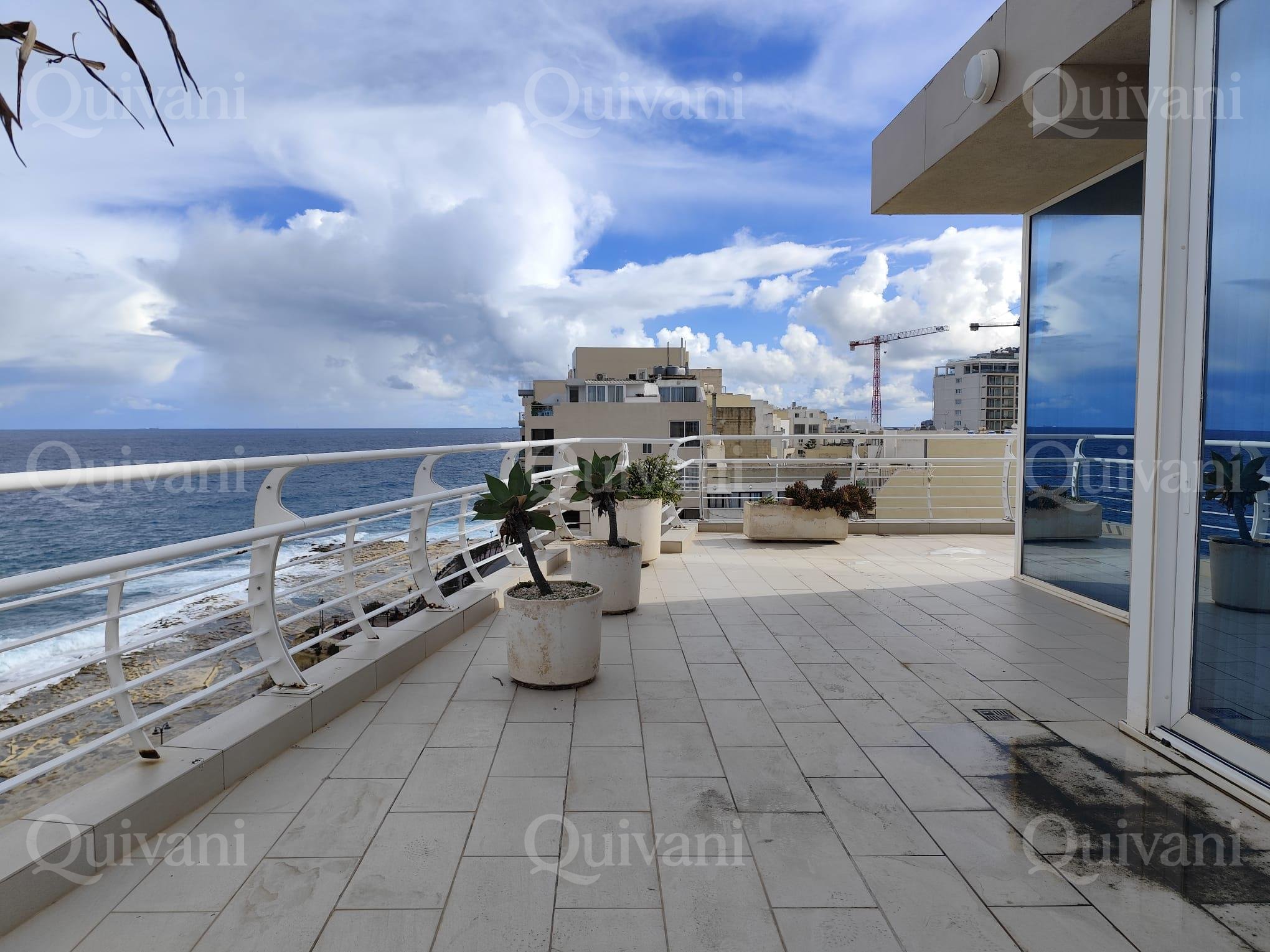 Sliema, Furnished Penthouse