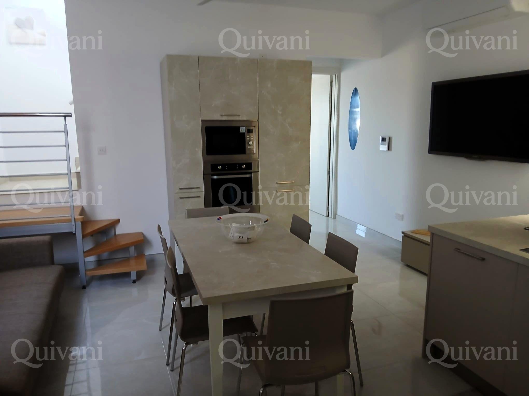 Bugibba, Furnished, Duplex Maisonette