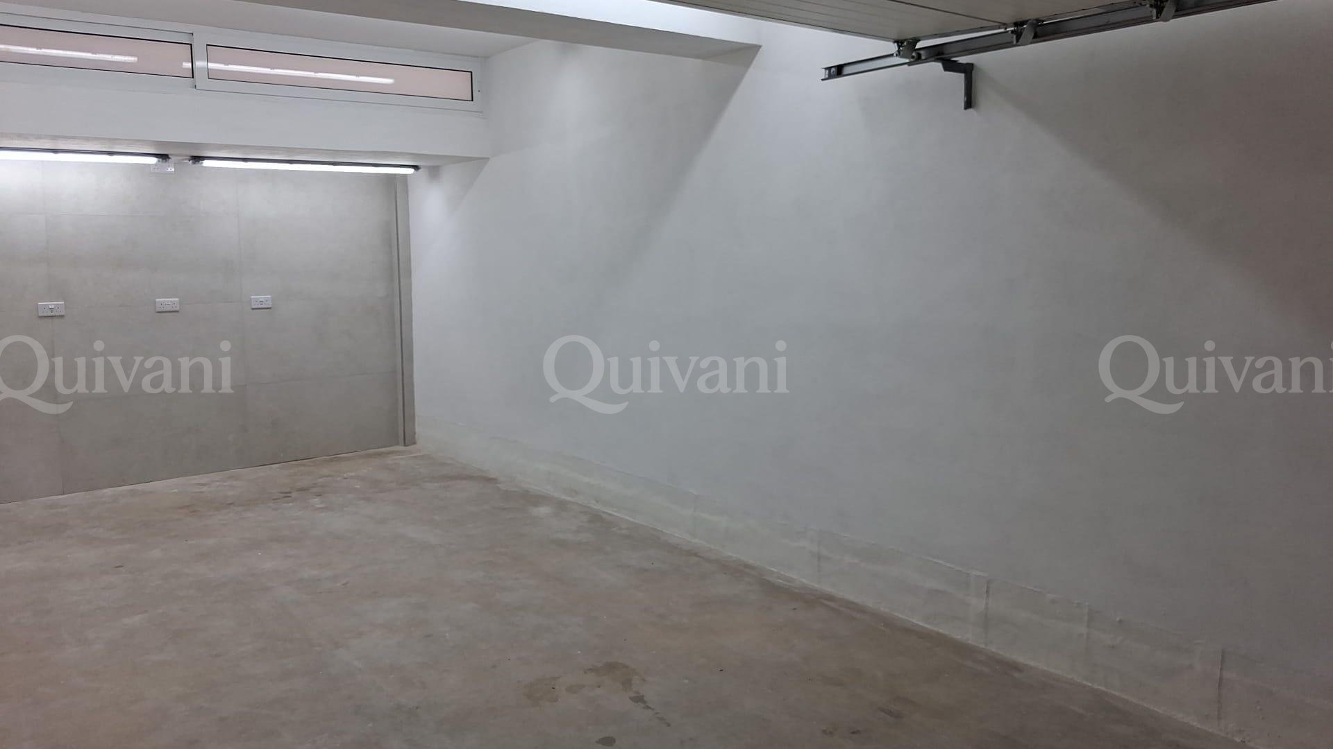 Semi-basement finished Garage
