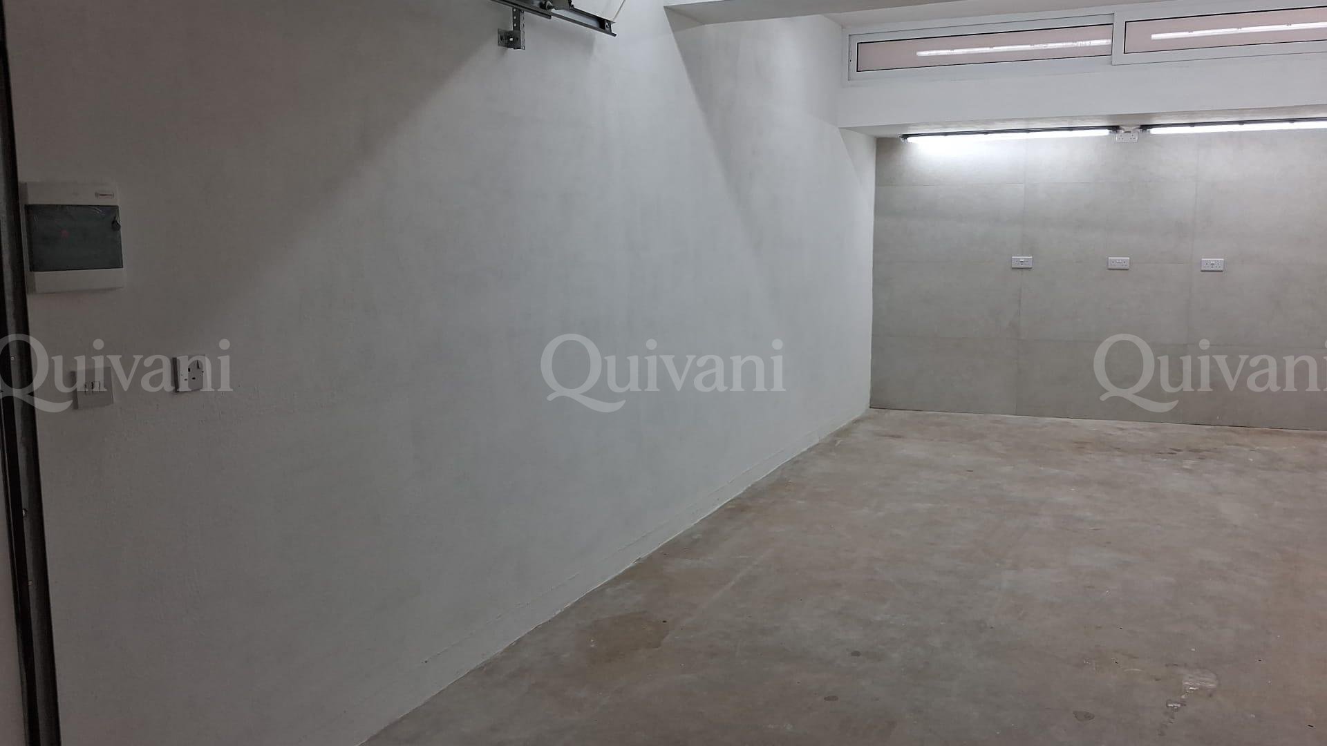 Semi-basement finished Garage