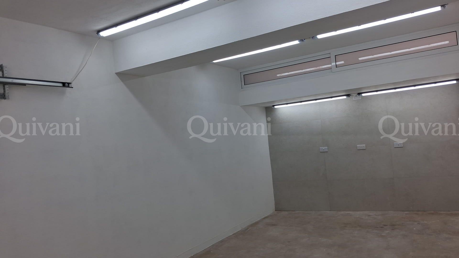 Semi-basement finished Garage