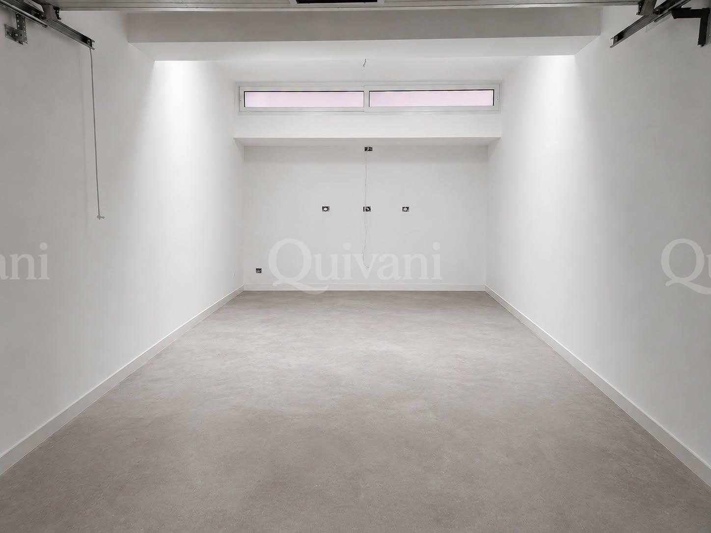Semi-basement finished Garage