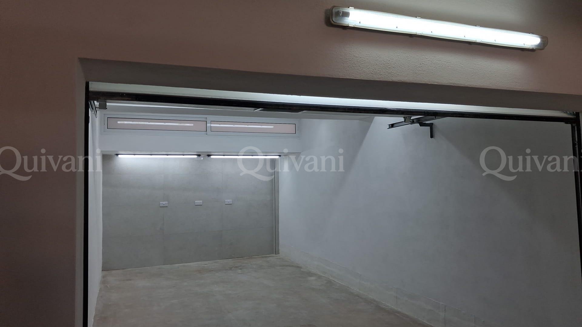 Semi-basement finished Garage