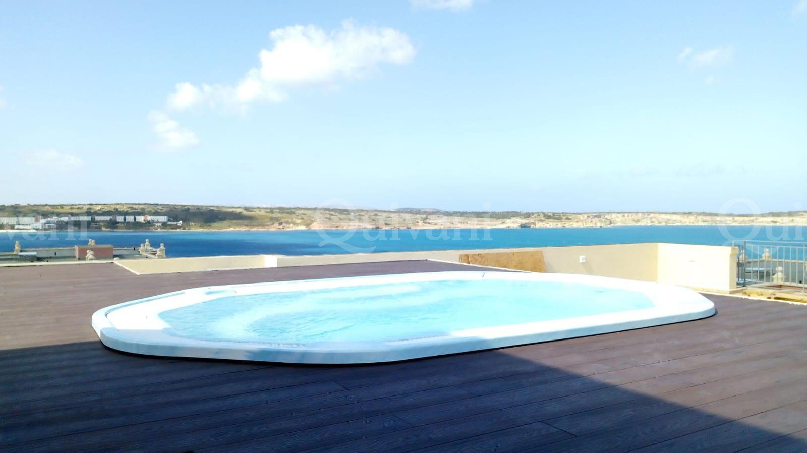 Tas-Sellum Furnished Duplex Penthouse including 2 Garages