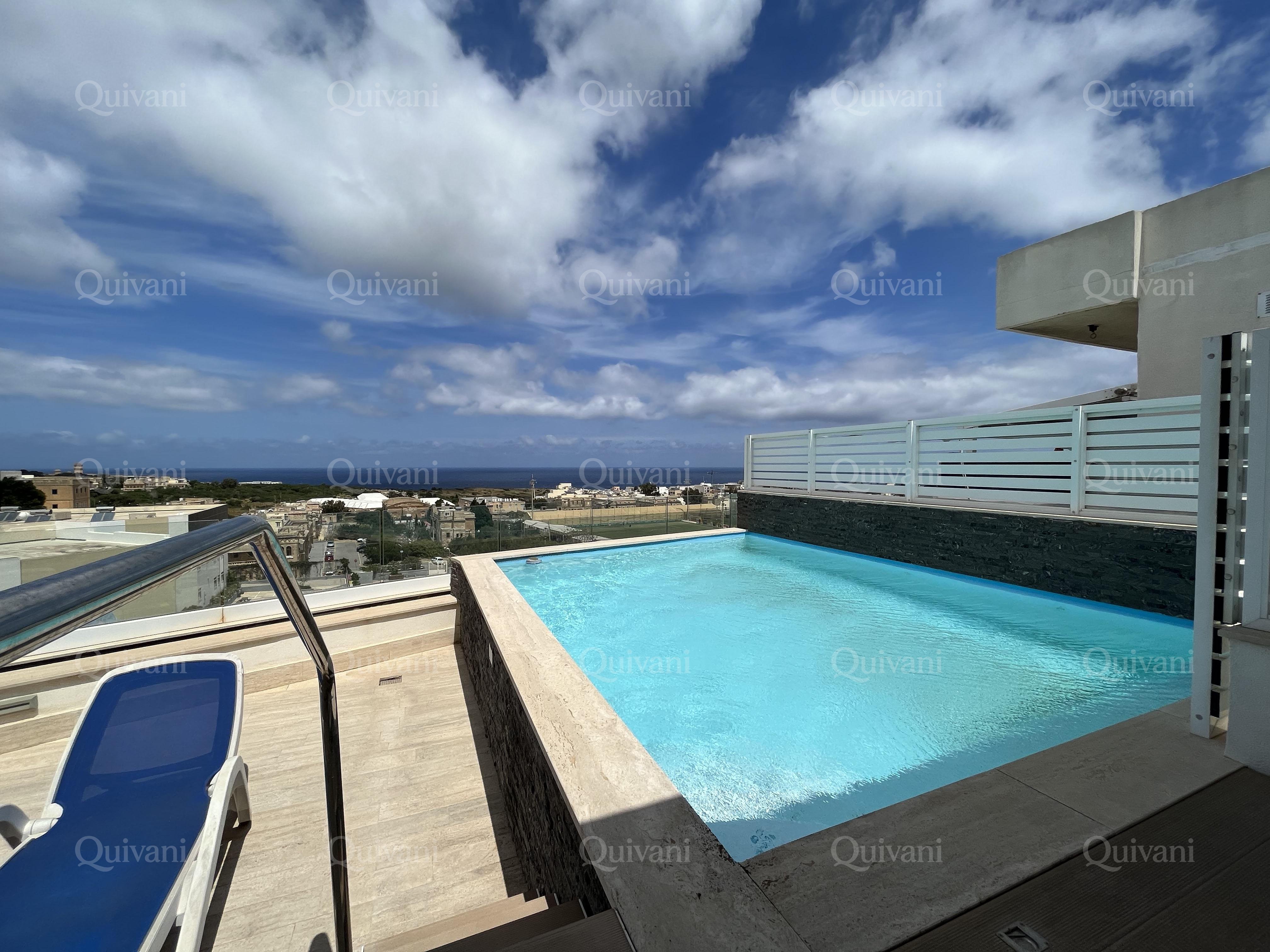 Swieqi, Furnished Penthouse