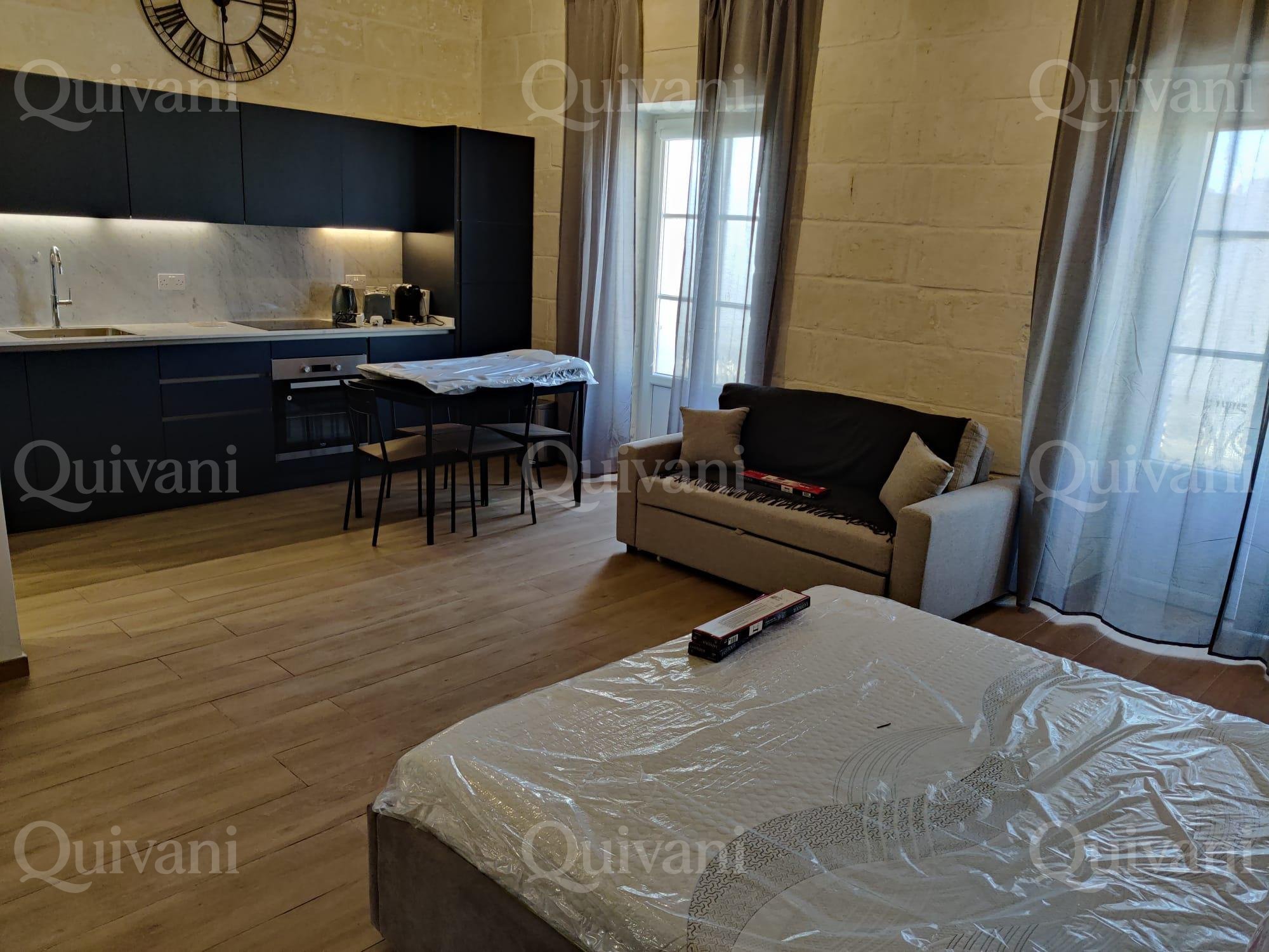 Valletta, Furnished Studio Apartment