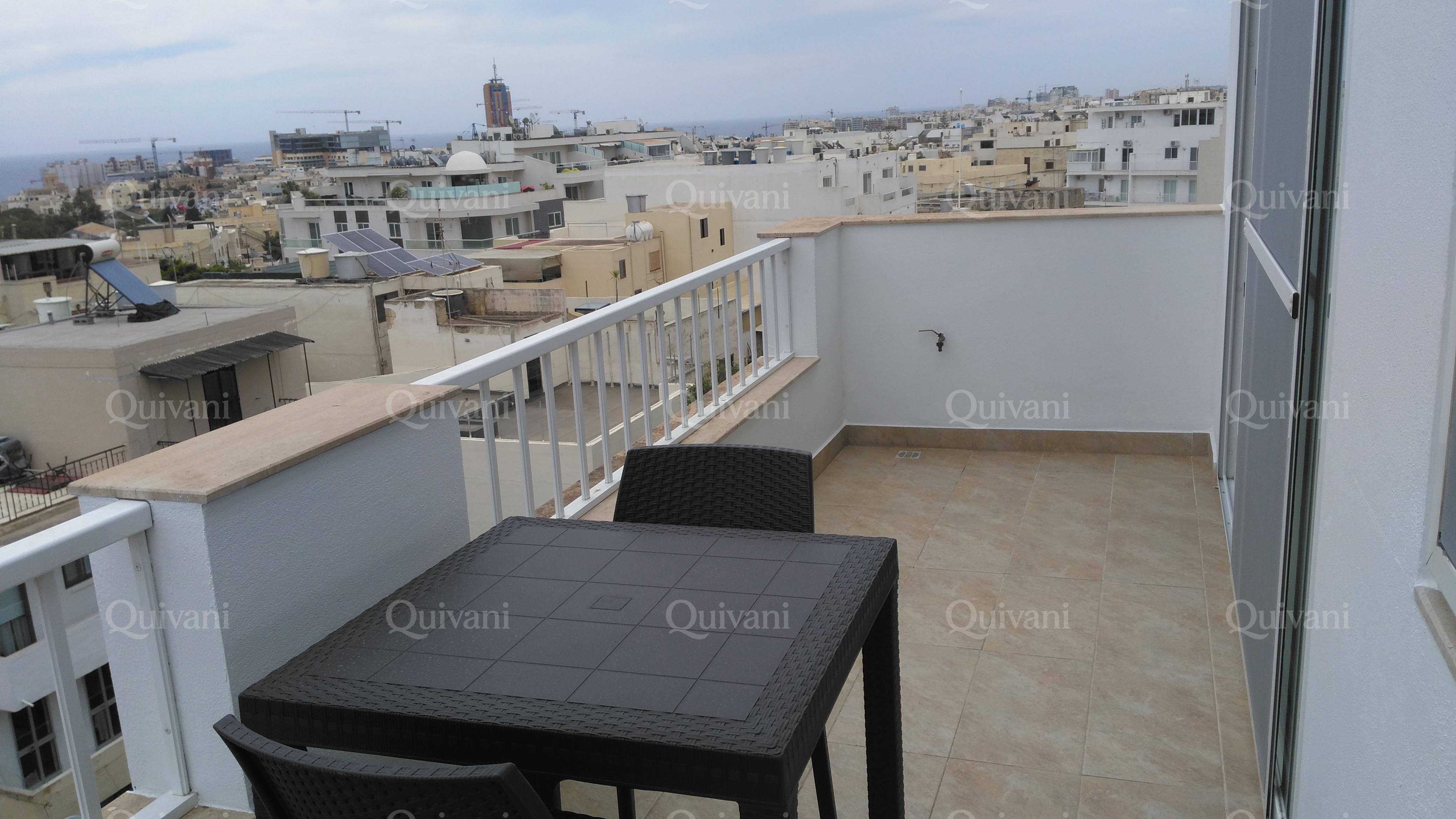 Swieqi, Furnished Penthouse