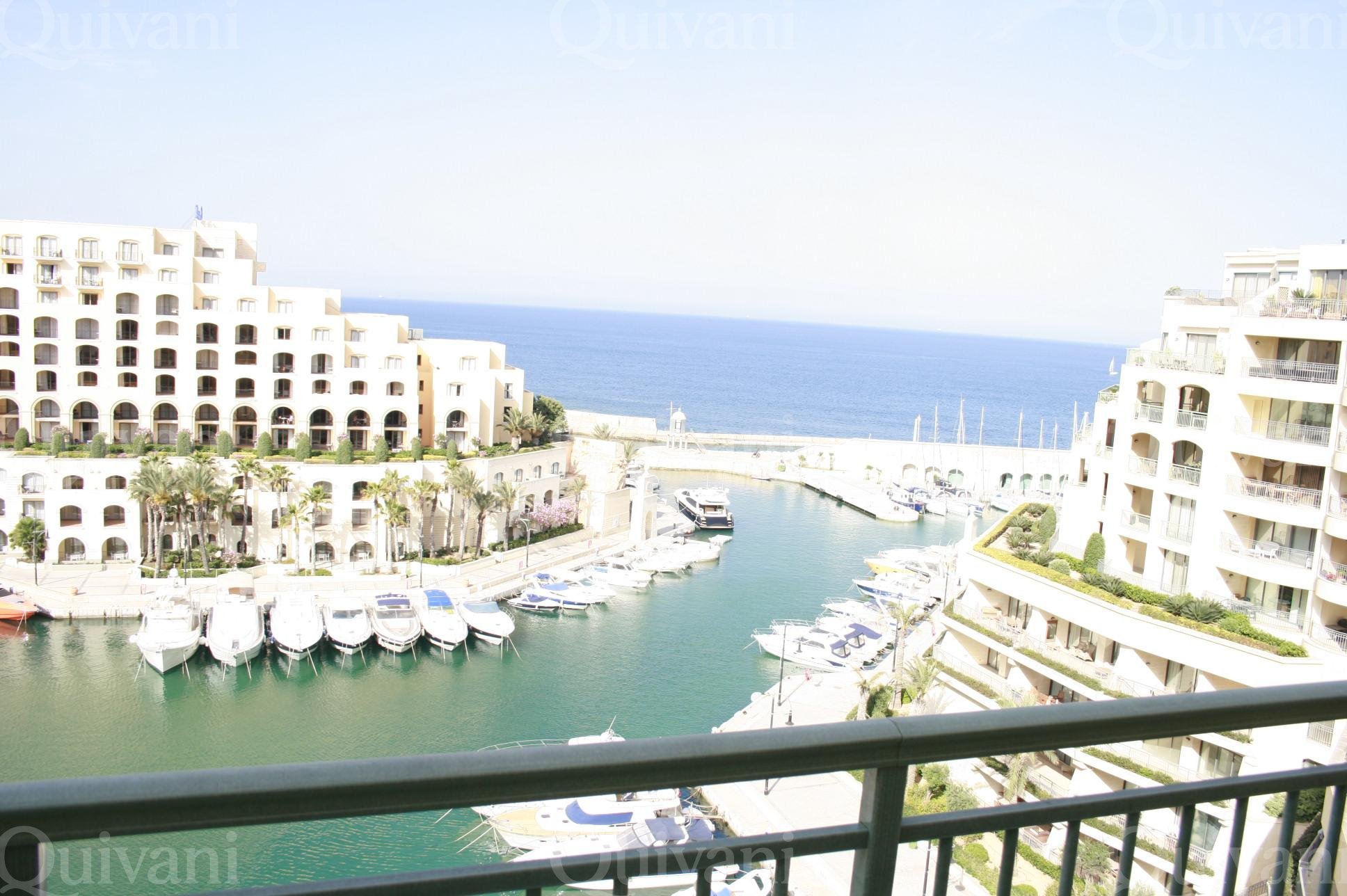Portomaso, Furnished Apartment