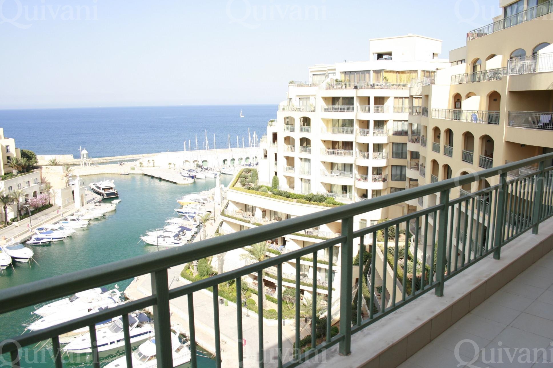 Portomaso, Furnished Apartment