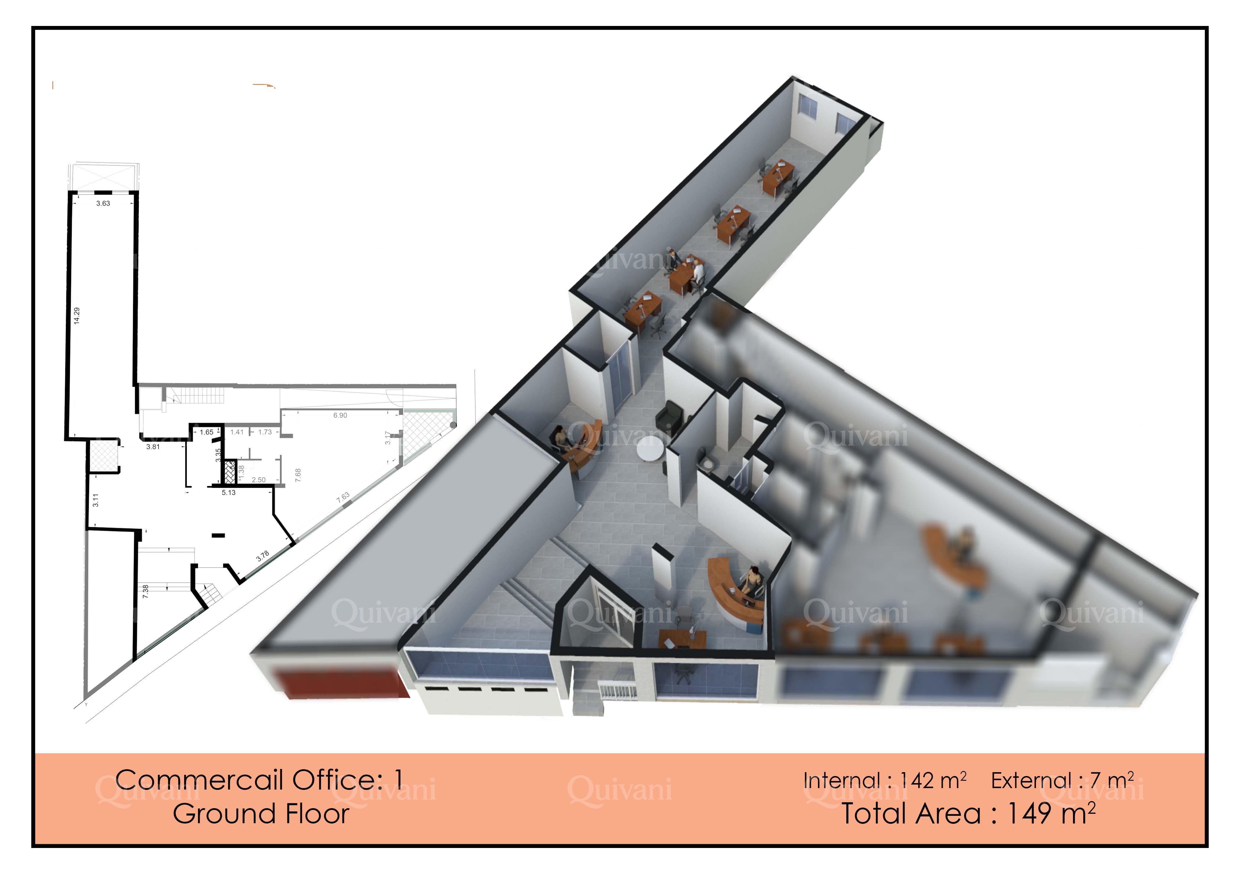 Gzira, Finished Office