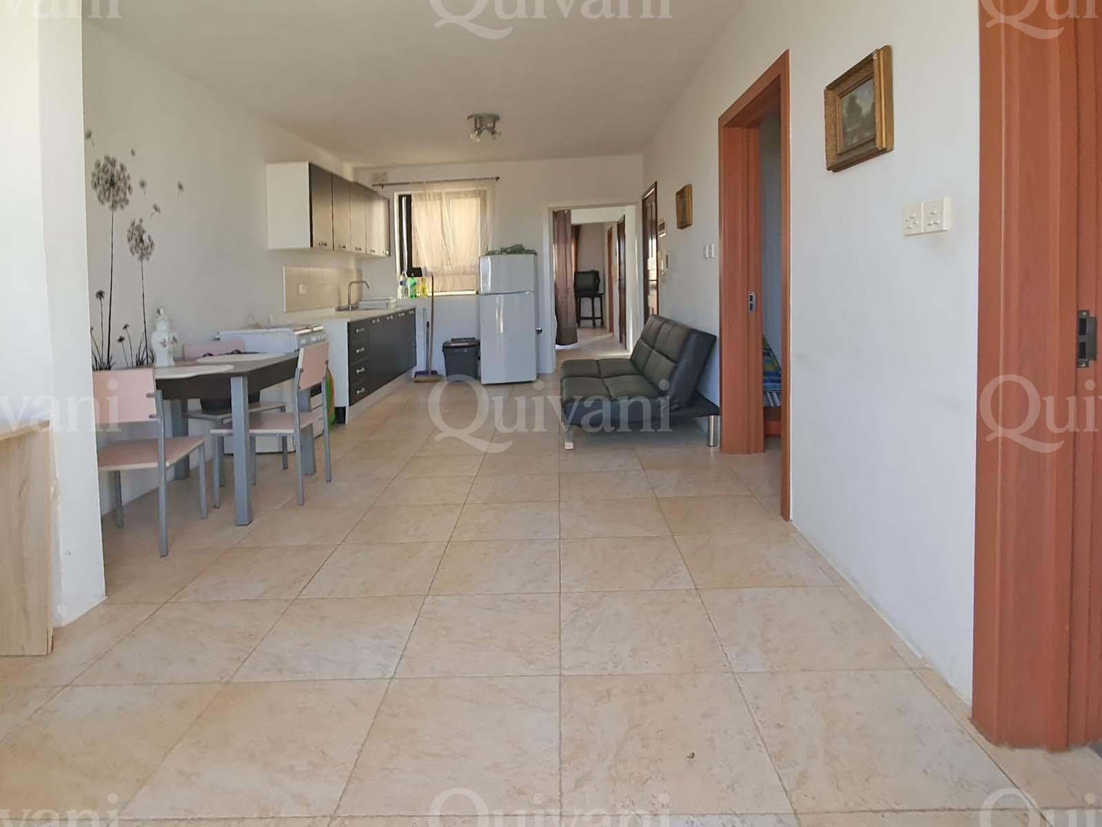 Qawra, Furnished Top Floor Apartment