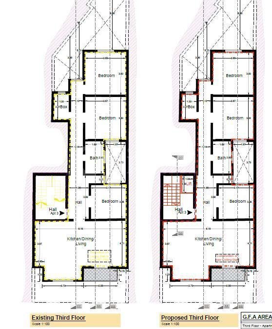 Pieta, Shell form Apartment