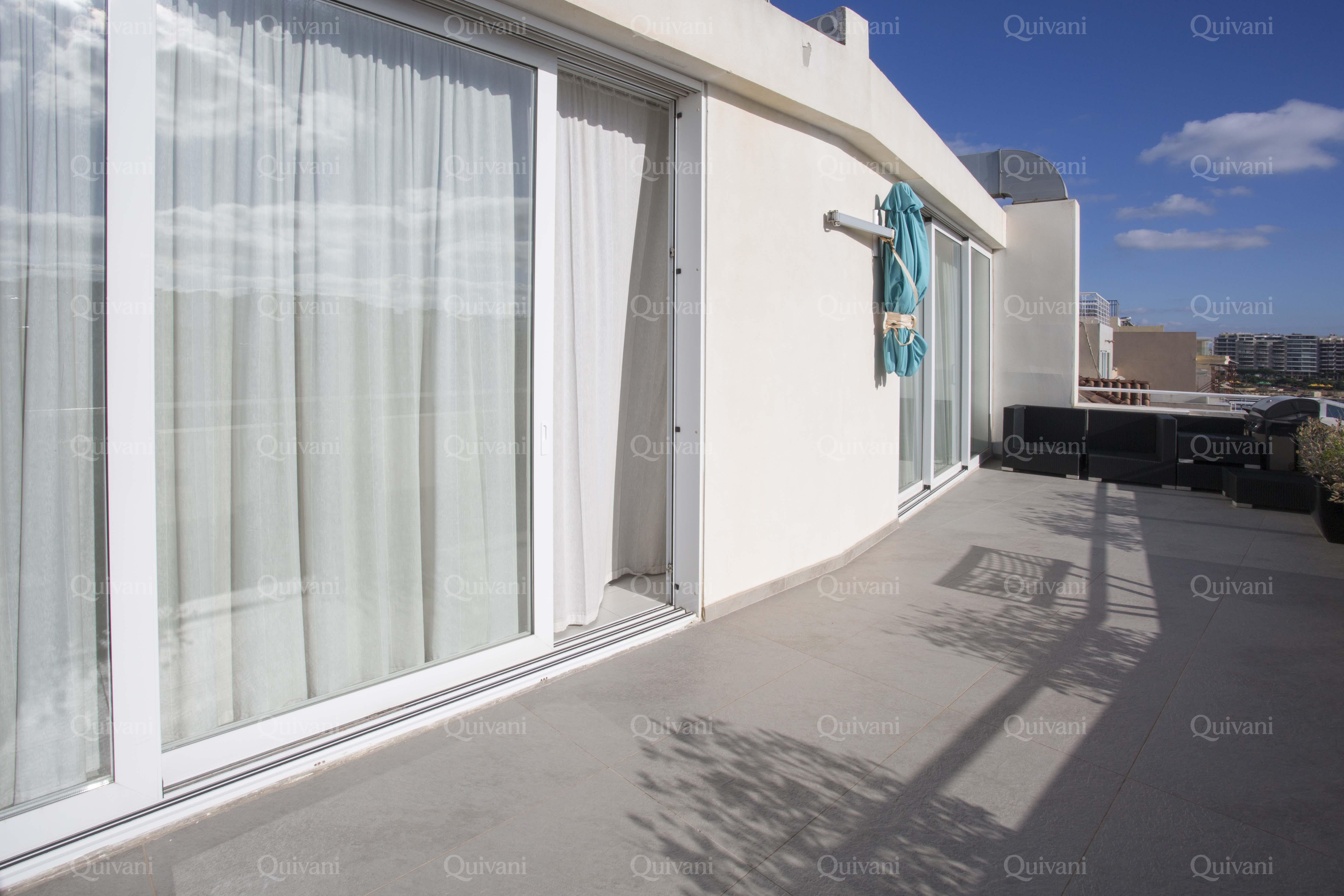 St Julians, Furnished Penthouse