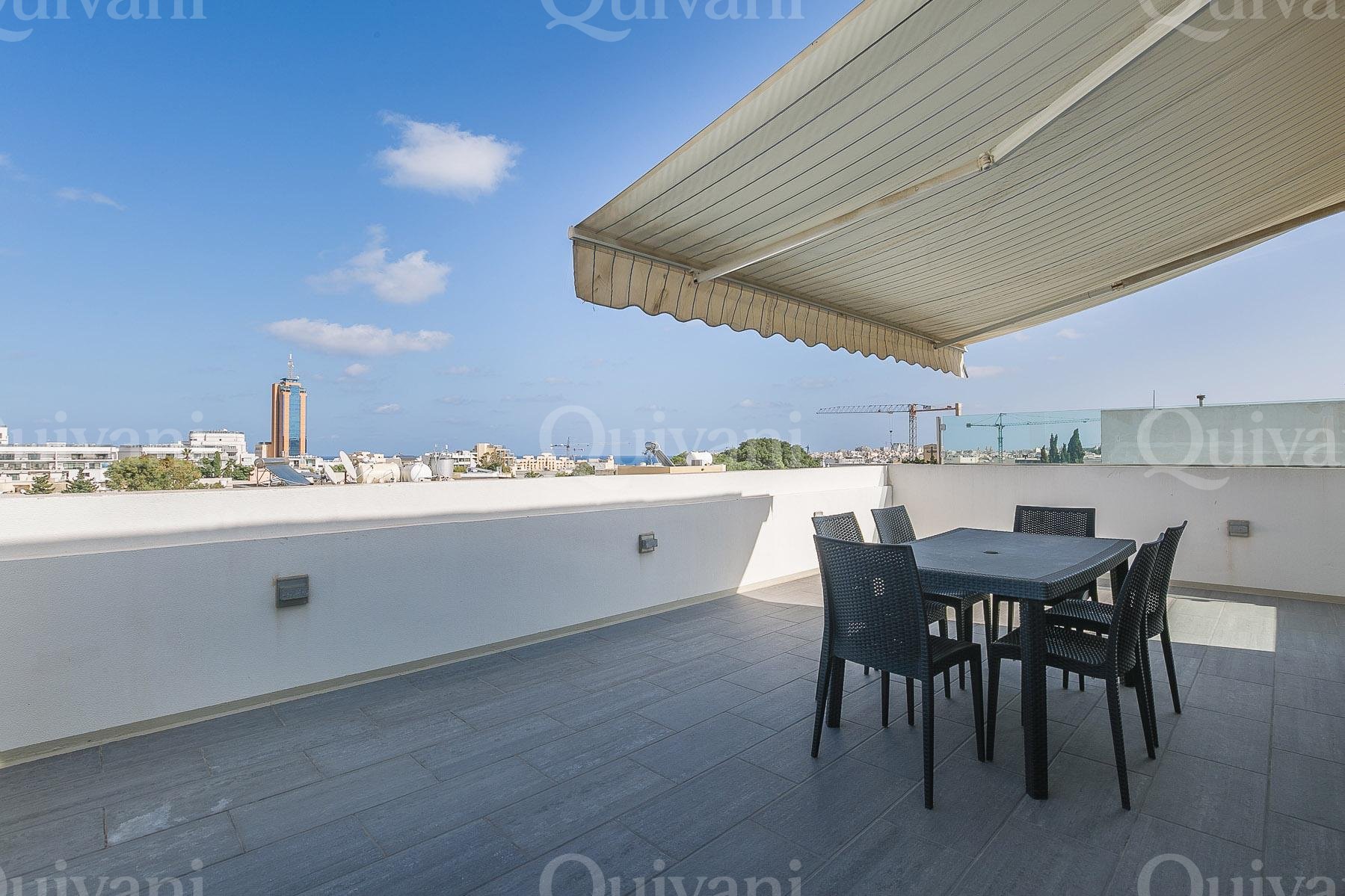 Swieqi, Furnished Penthouse