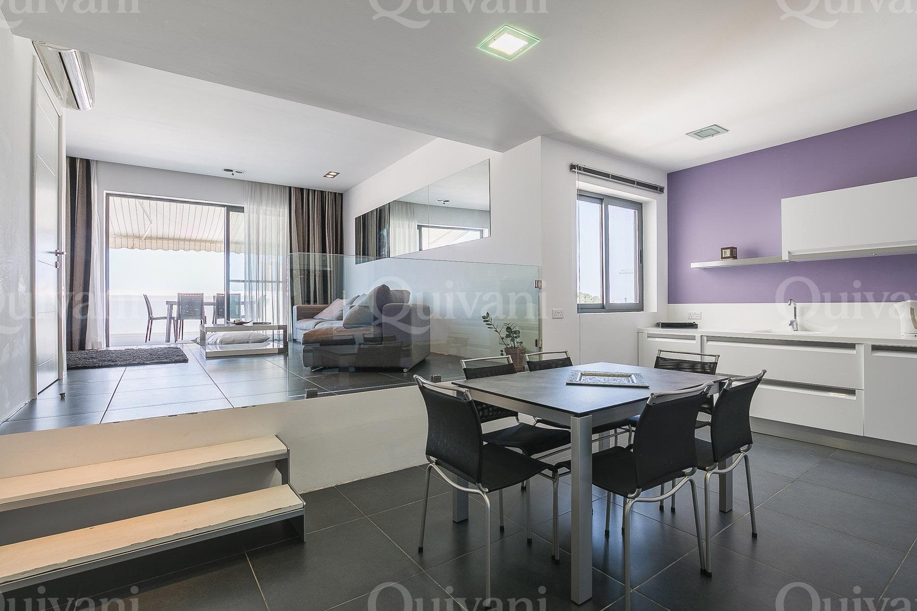 Swieqi, Furnished Penthouse