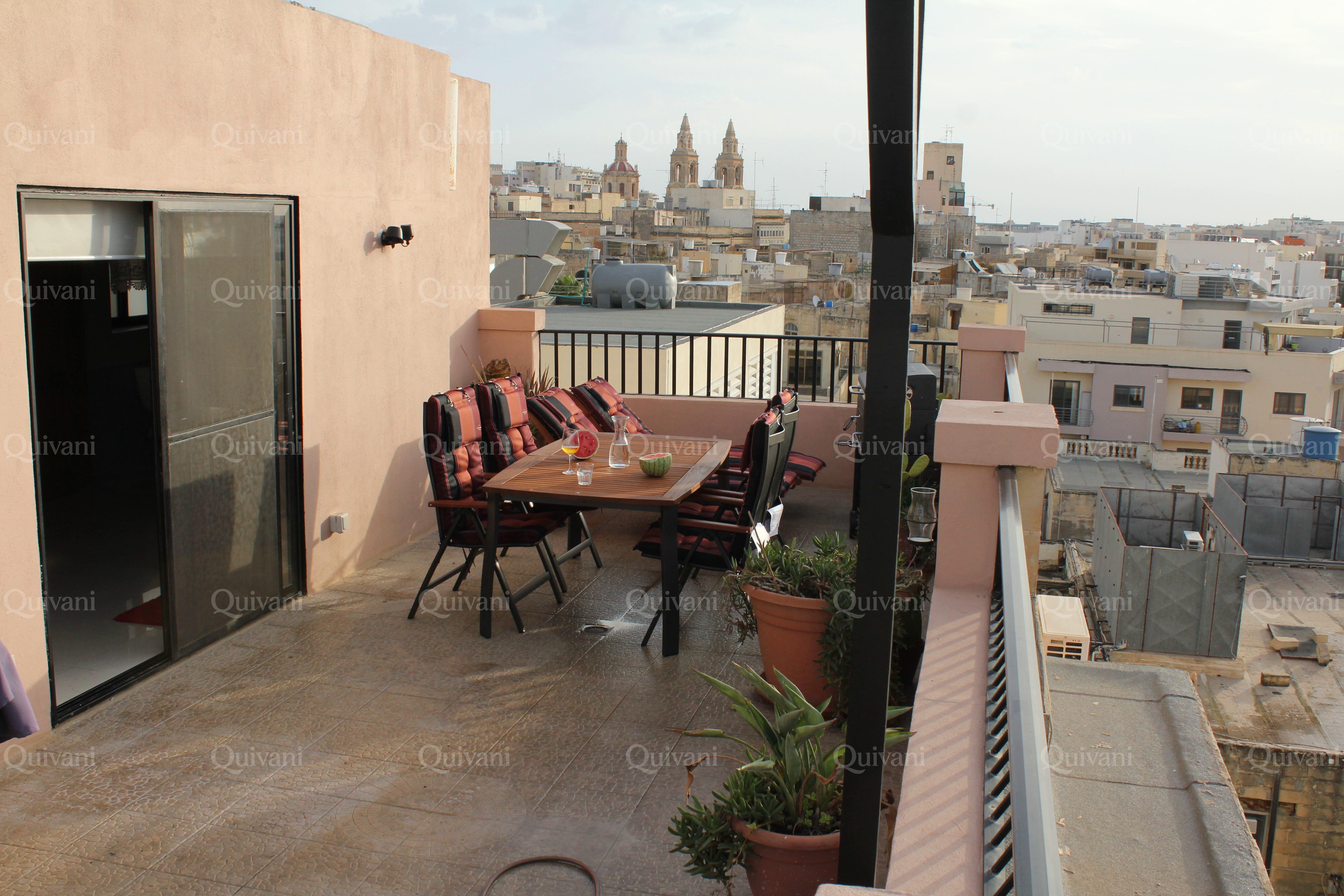 Sliema, Furnished Penthouse