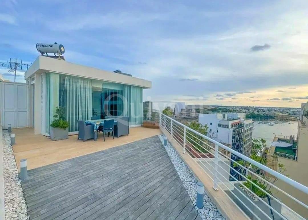 Sliema, Furnished Penthouse