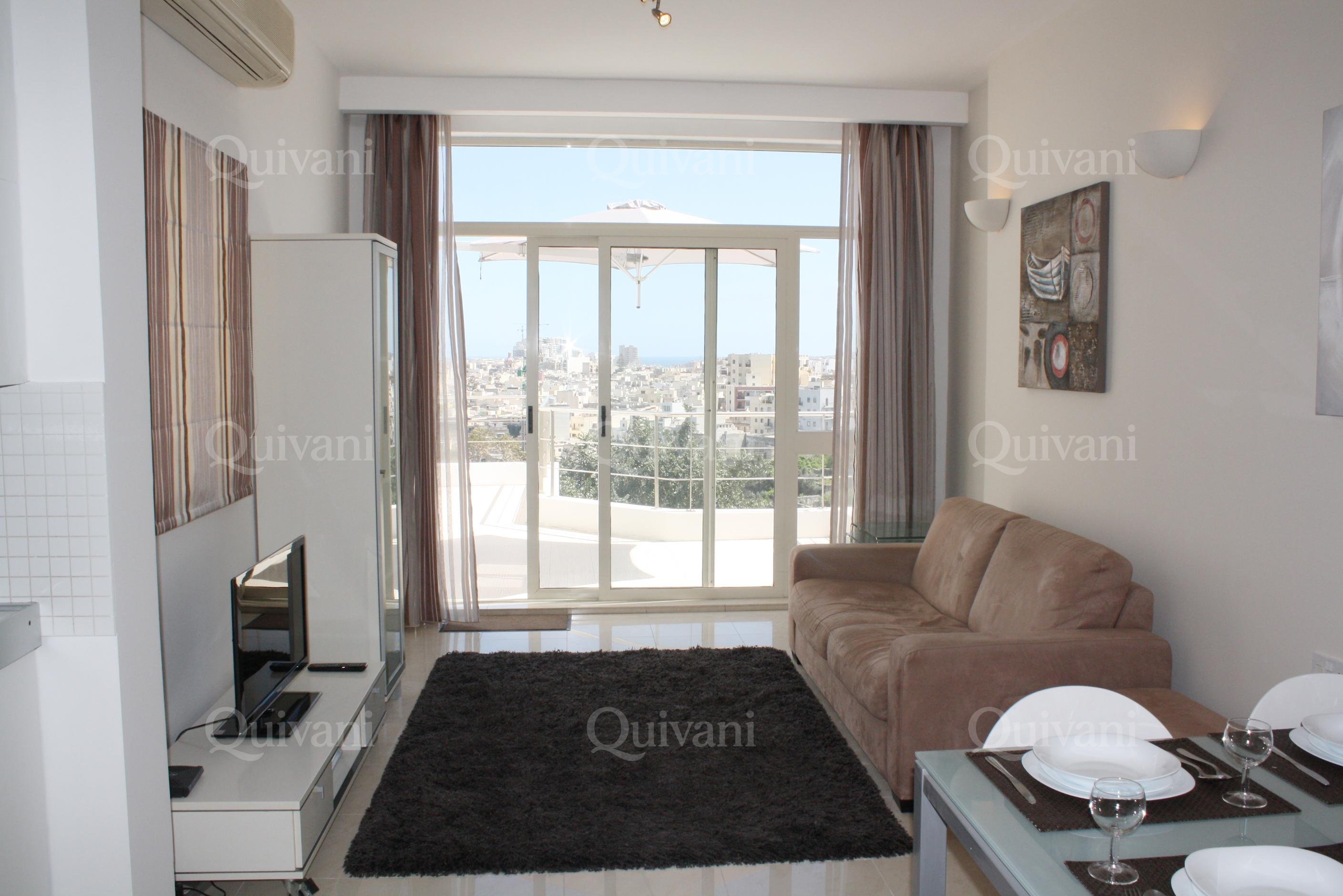 St Julians, Furnished Penthouse