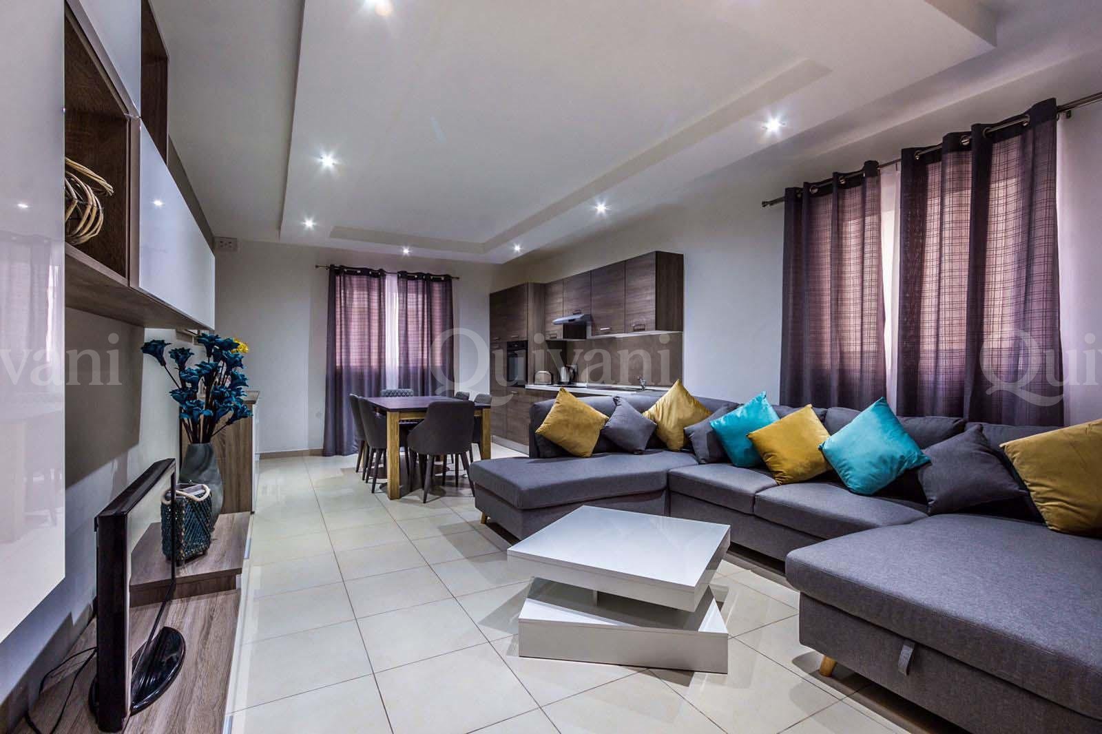 Sliema, Furnished Apartment