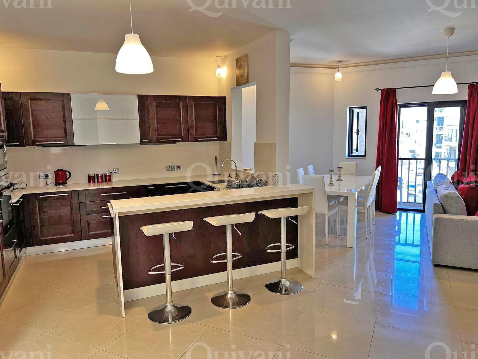 Naxxar, Furnished Elevated Maisonette