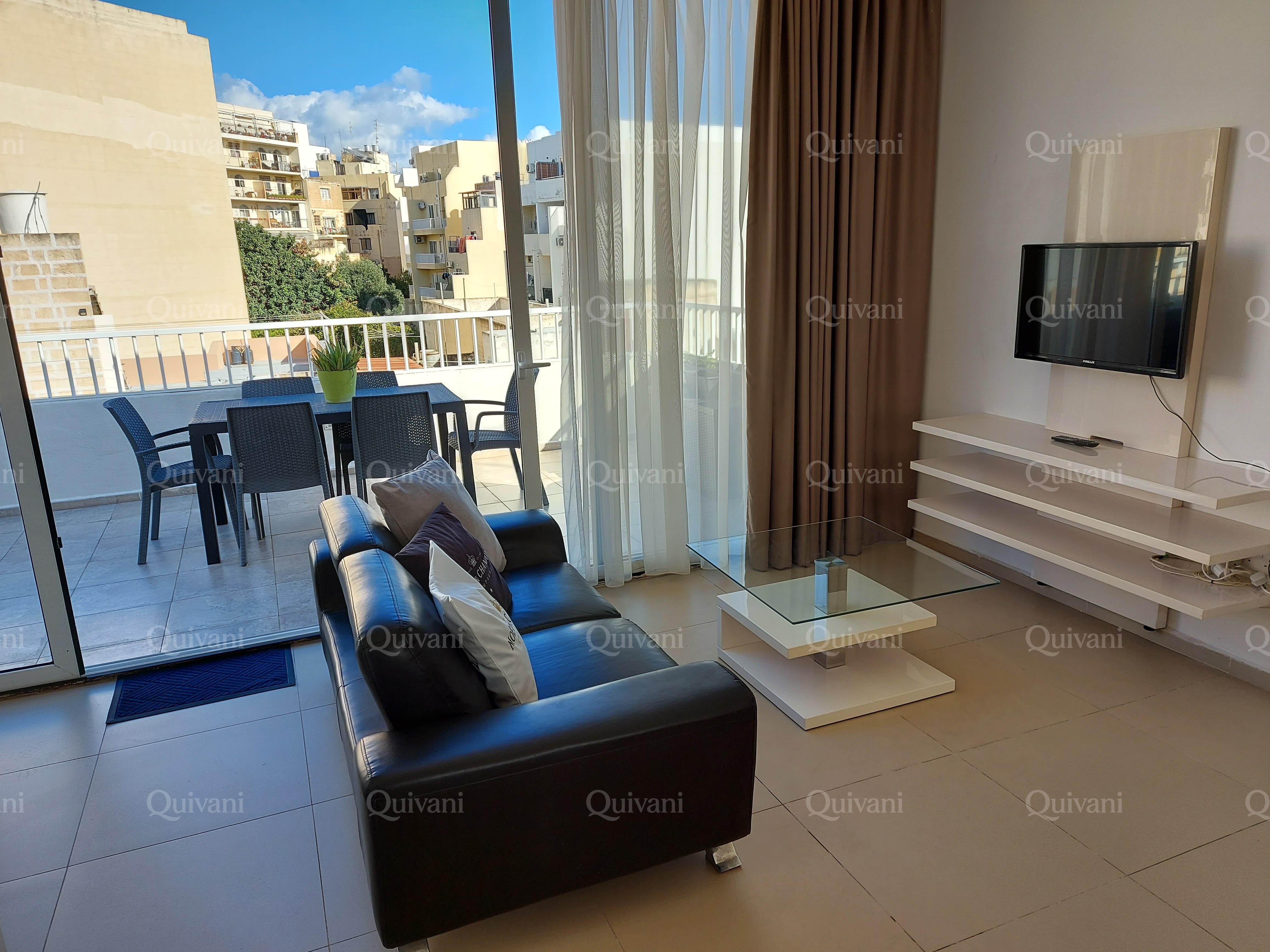 Gzira, Furnished Penthouse