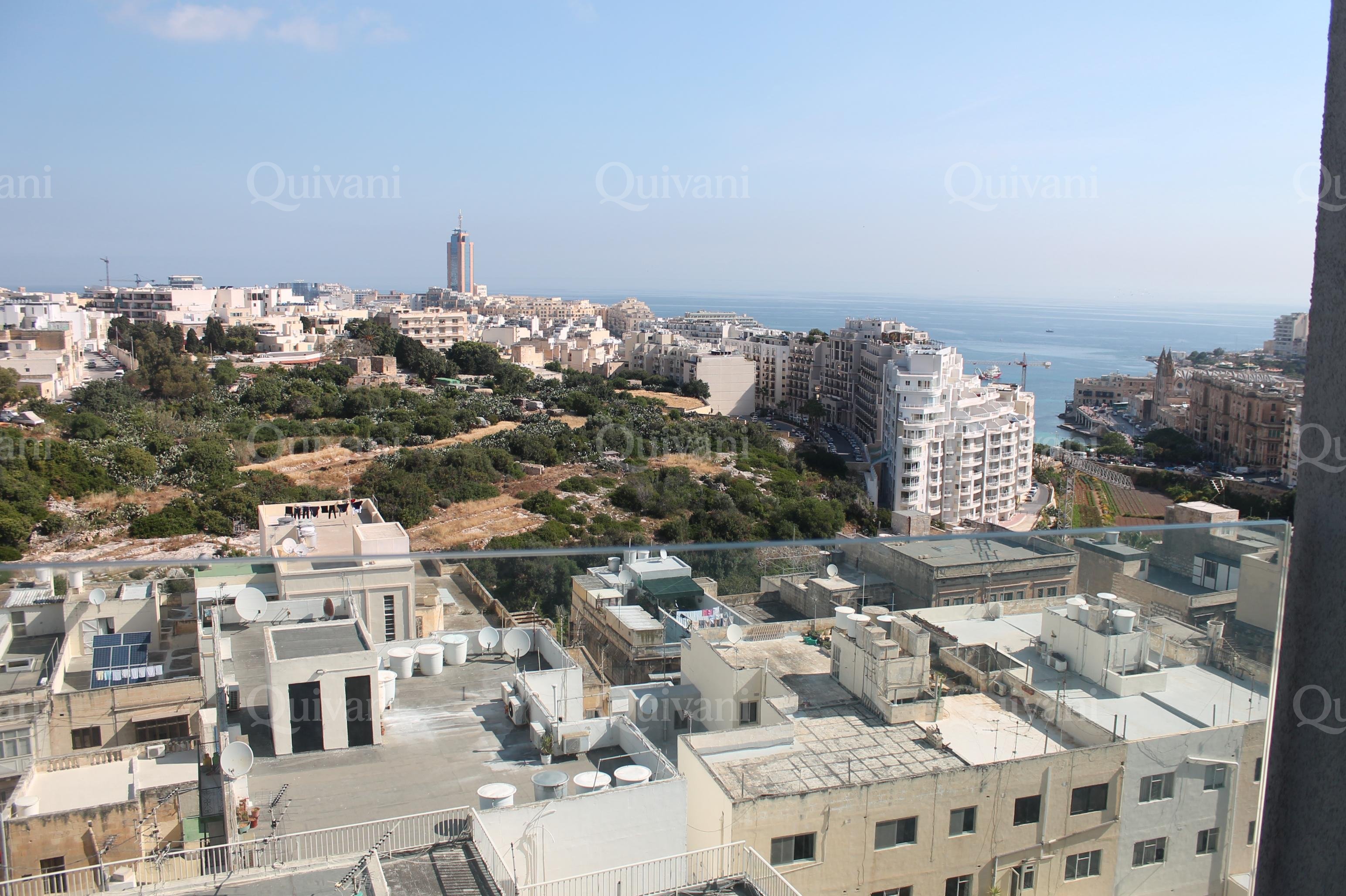 St Julians, Furnished Duplex Penthouse