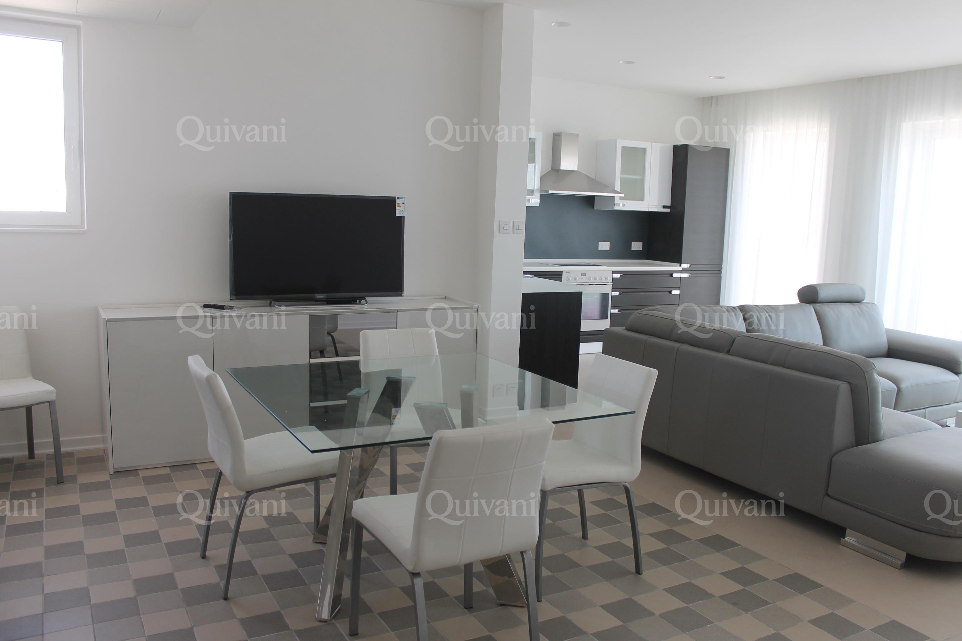 St Julians, Furnished Duplex Penthouse