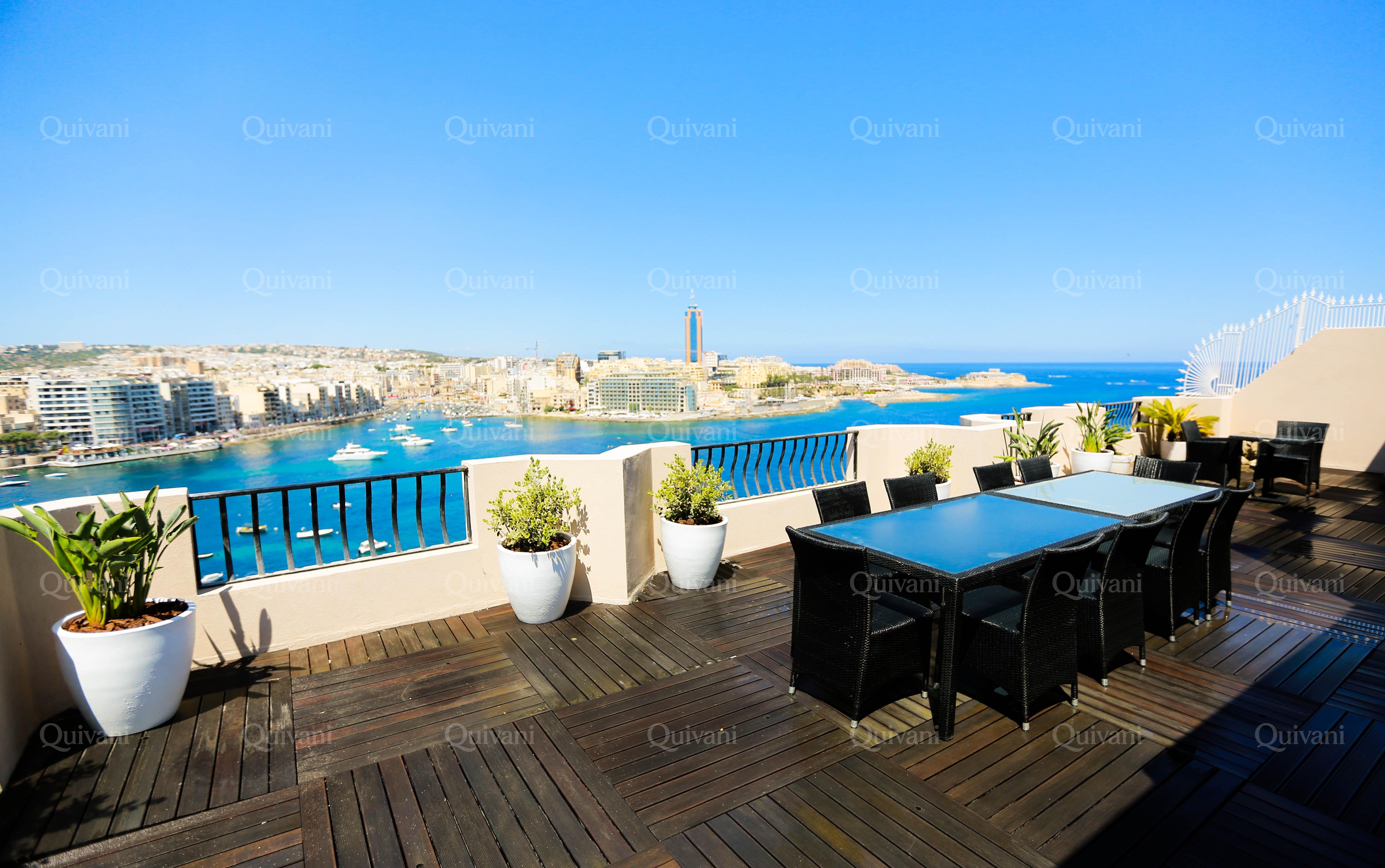Sliema, Furnished Penthouse