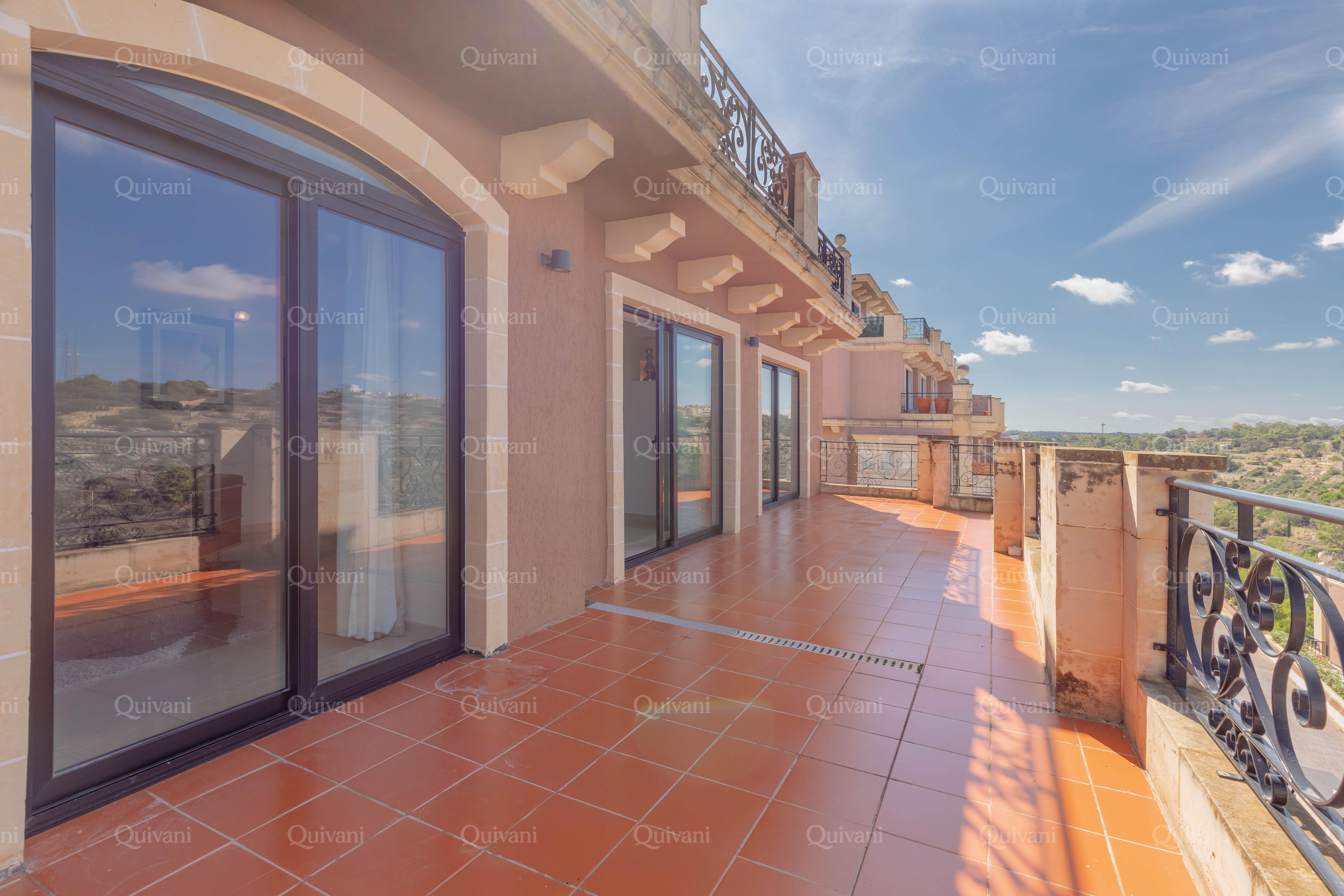 Madliena, Furnished Duplex Penthouse