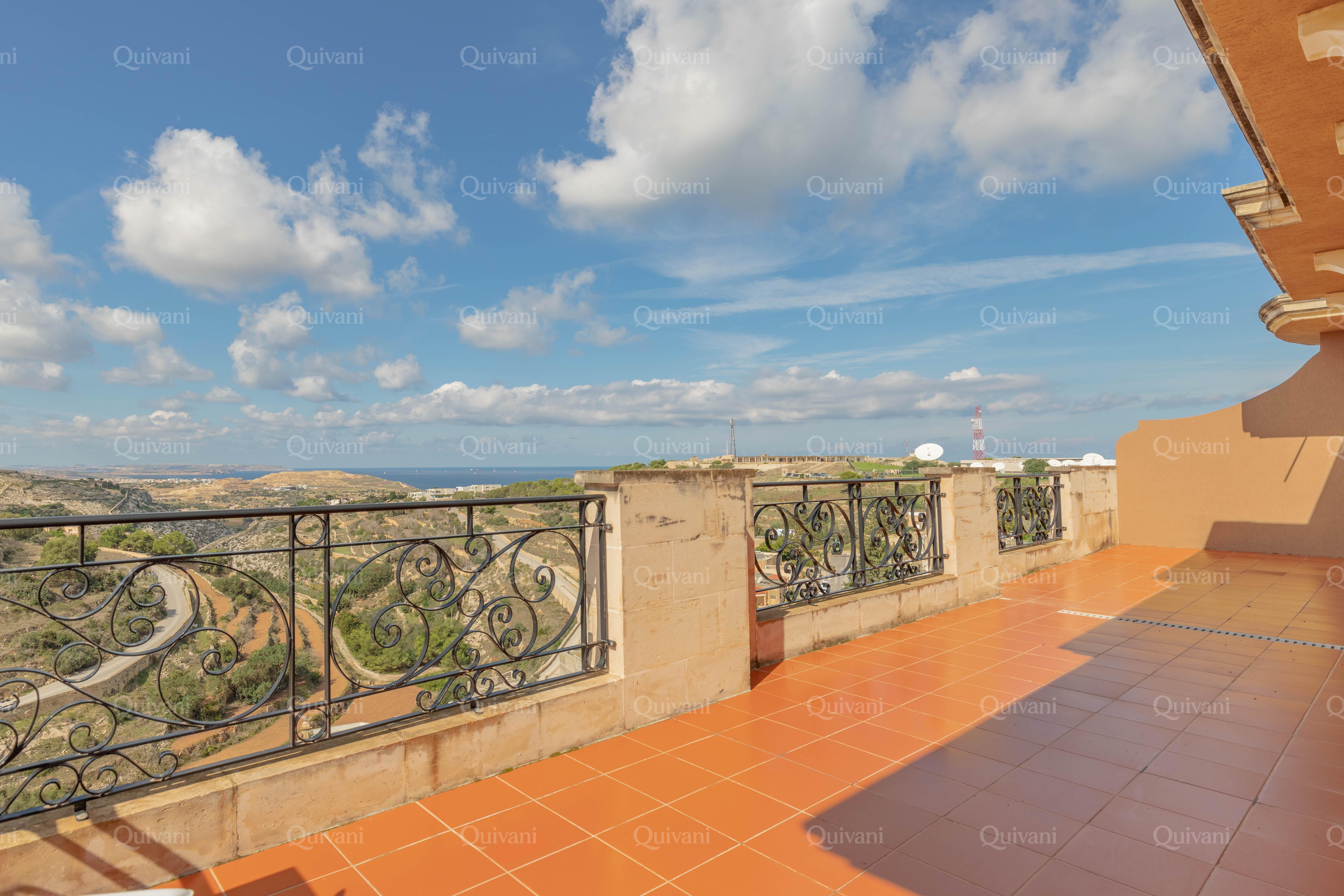 Madliena, Furnished Duplex Penthouse