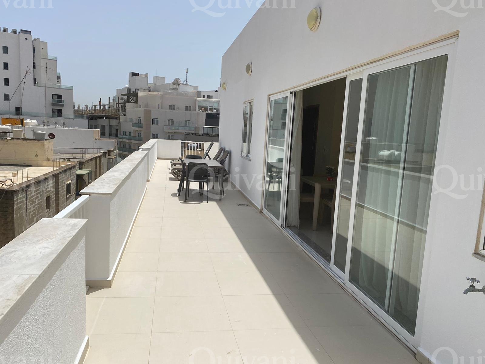 Gzira, Furnished Penthouse