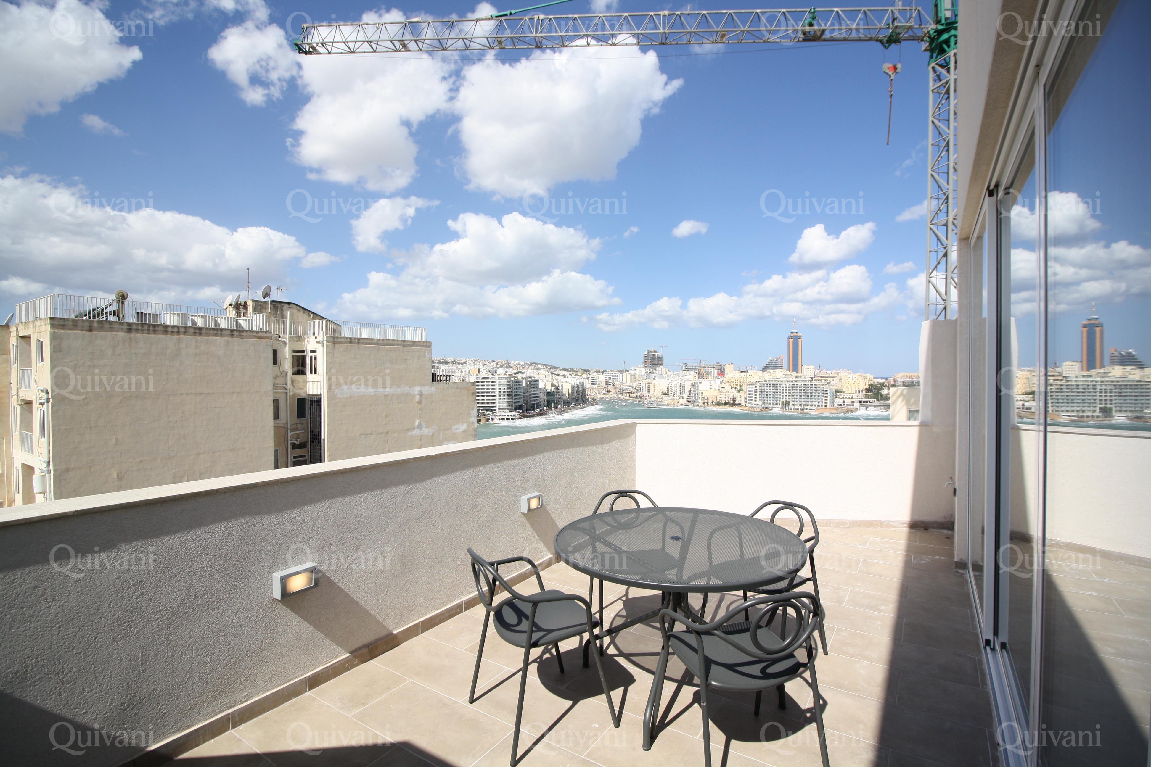 Sliema, Furnished Duplex Apartment