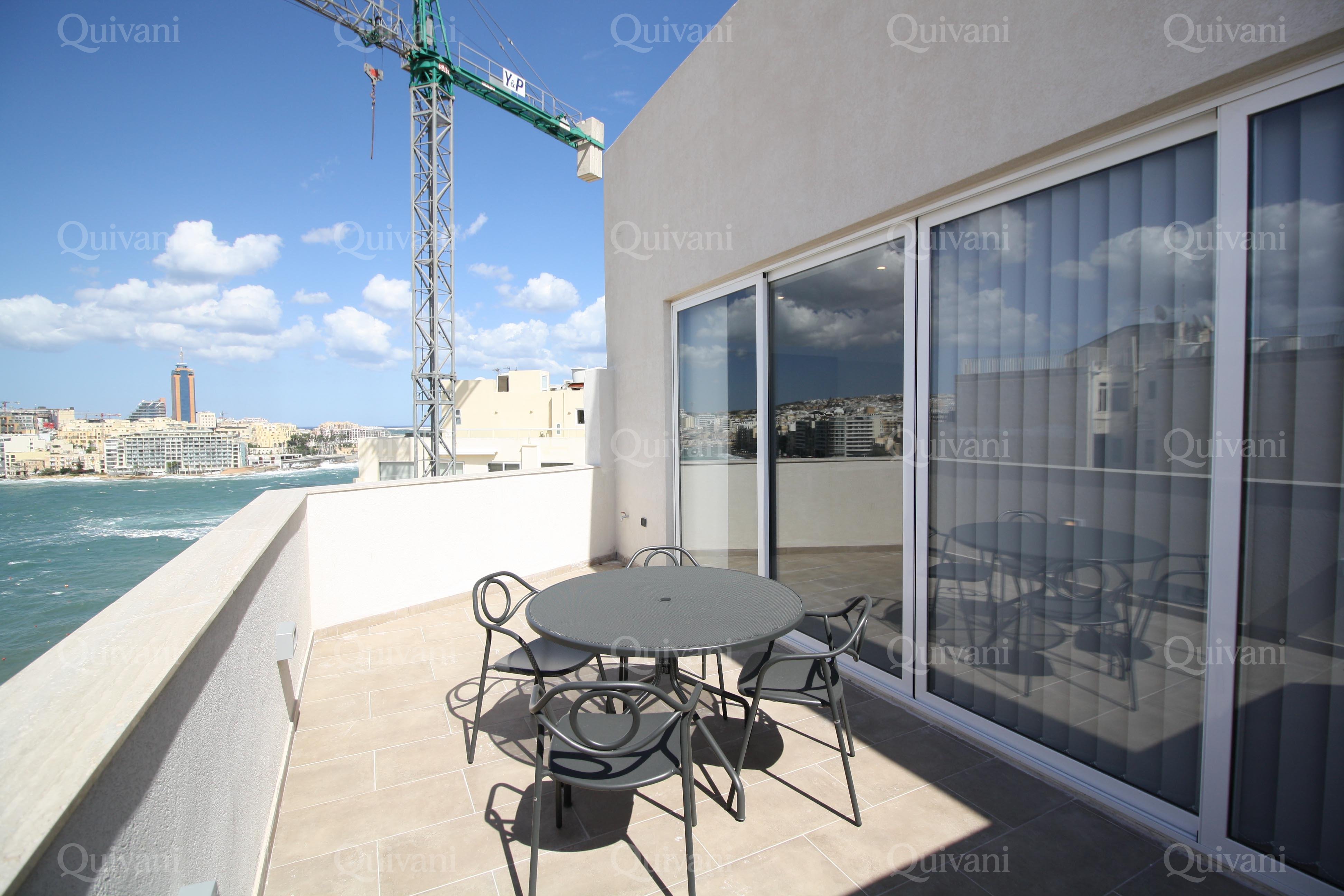 Sliema, Furnished Duplex Apartment