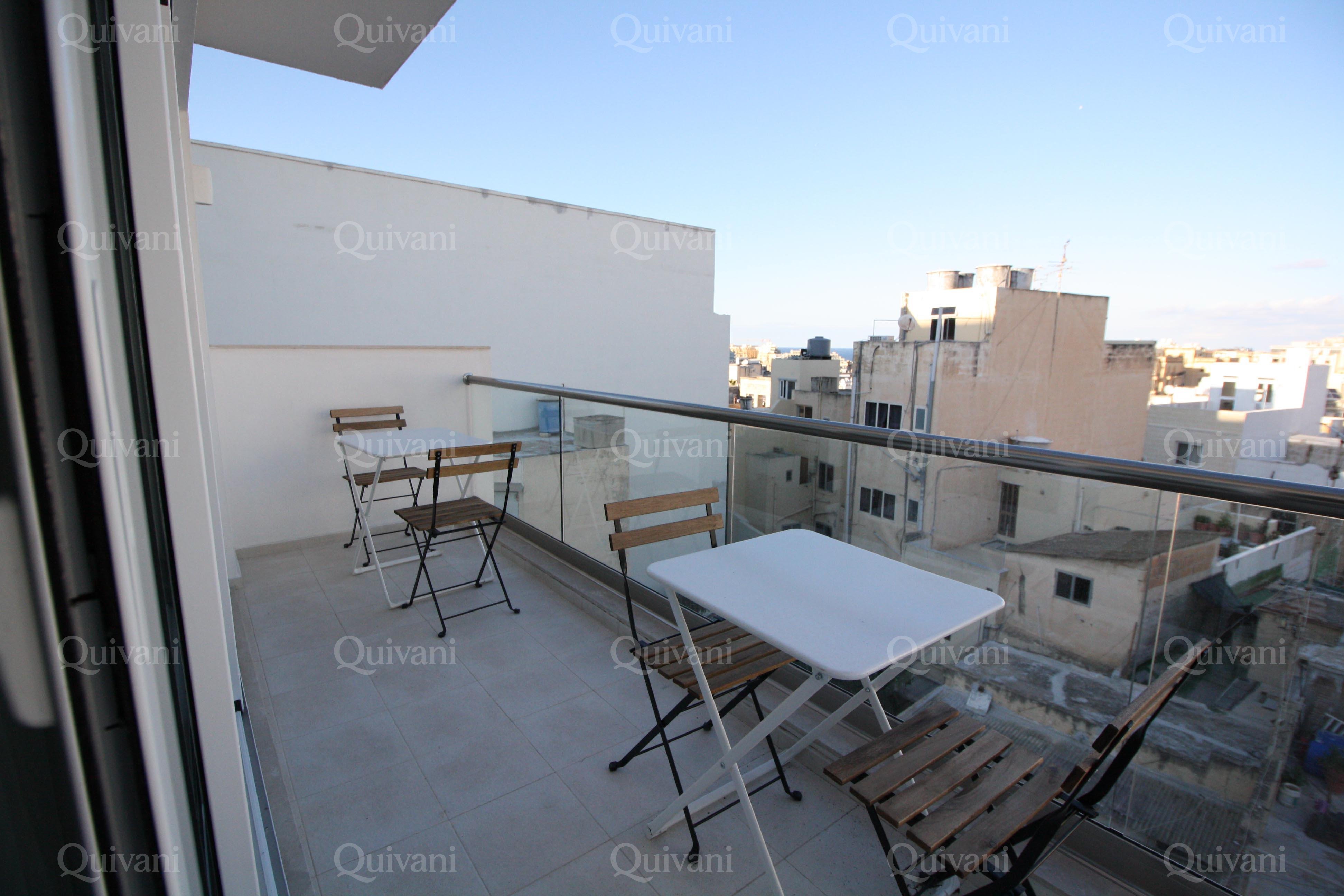 Sliema, Furnished Penthouse