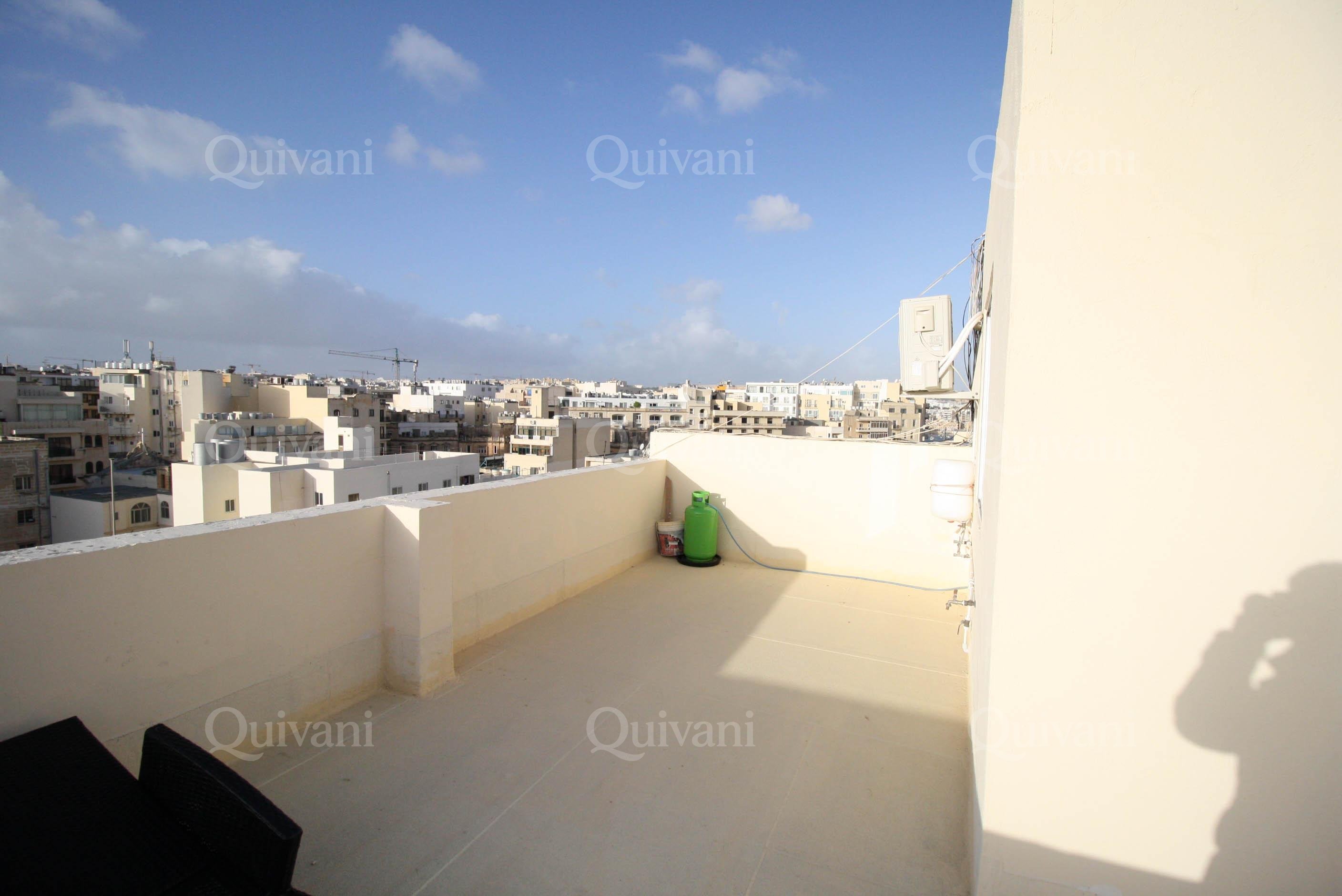Sliema, Furnished Penthouse