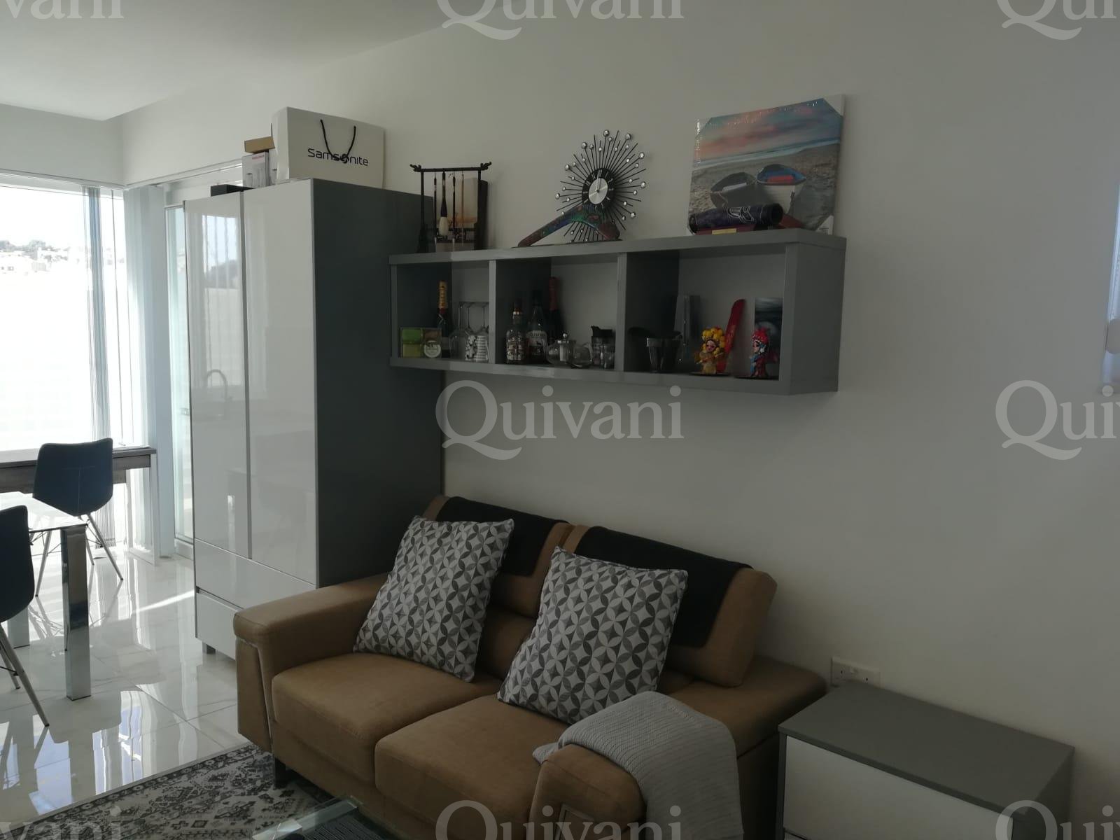 Gzira, Furnished Studio Penthouse