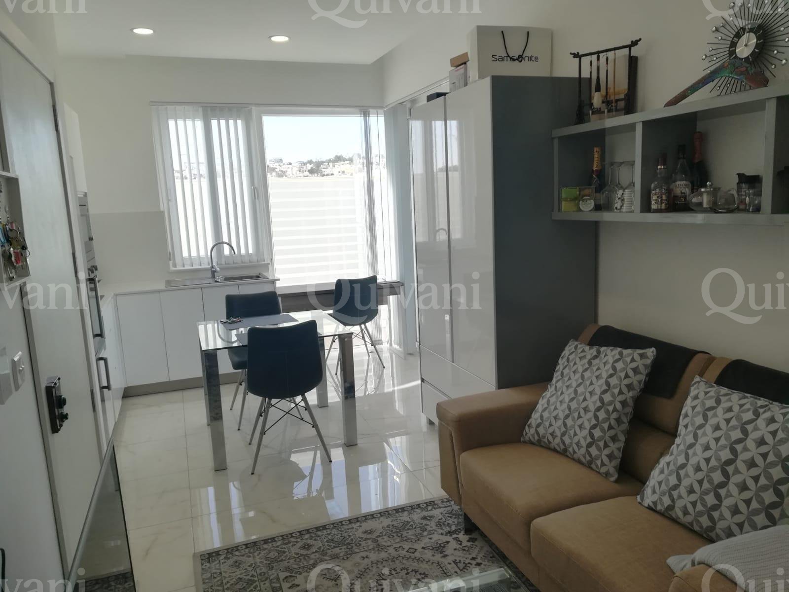 Gzira, Furnished Studio Penthouse