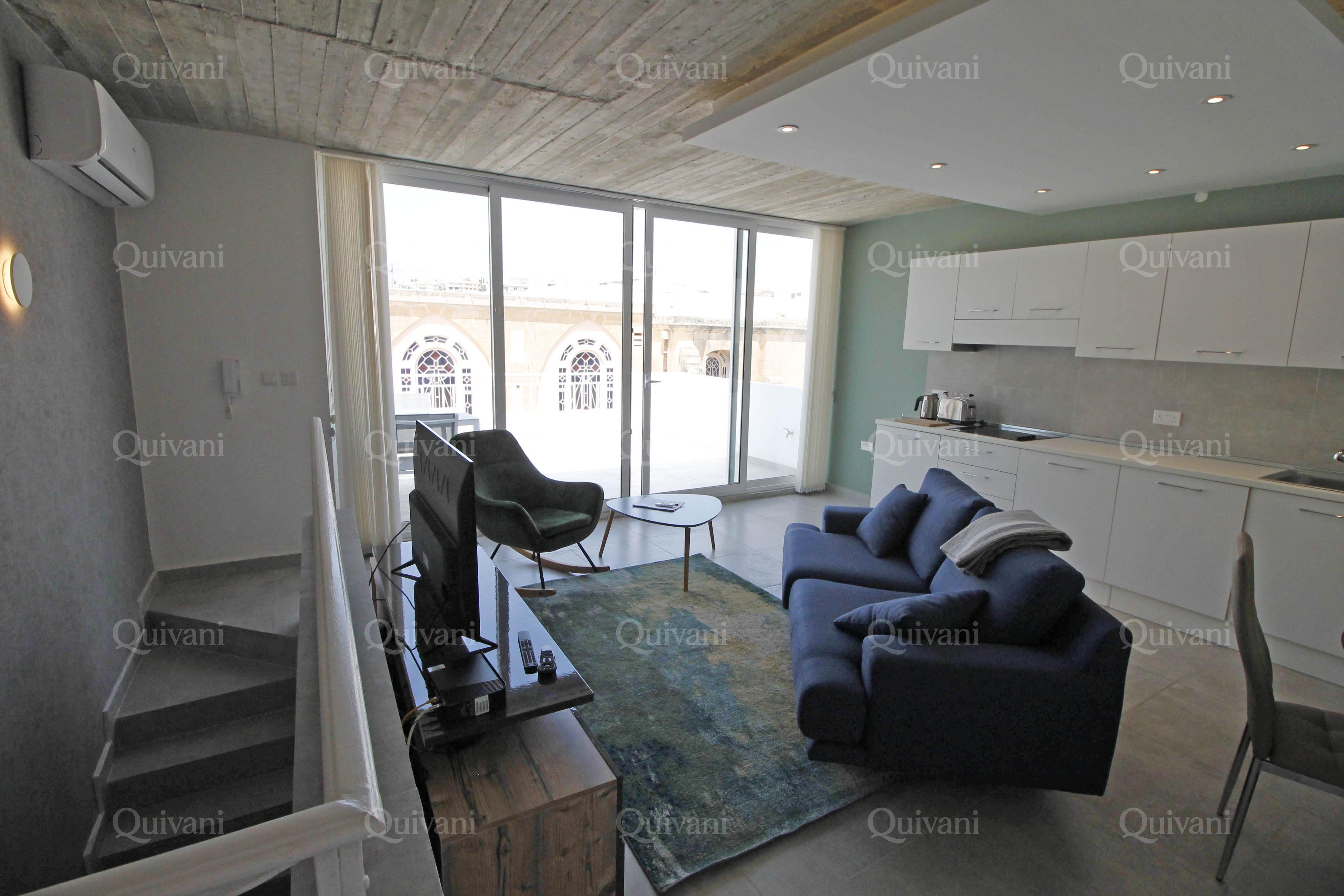 Gzira, Furnished Penthouse